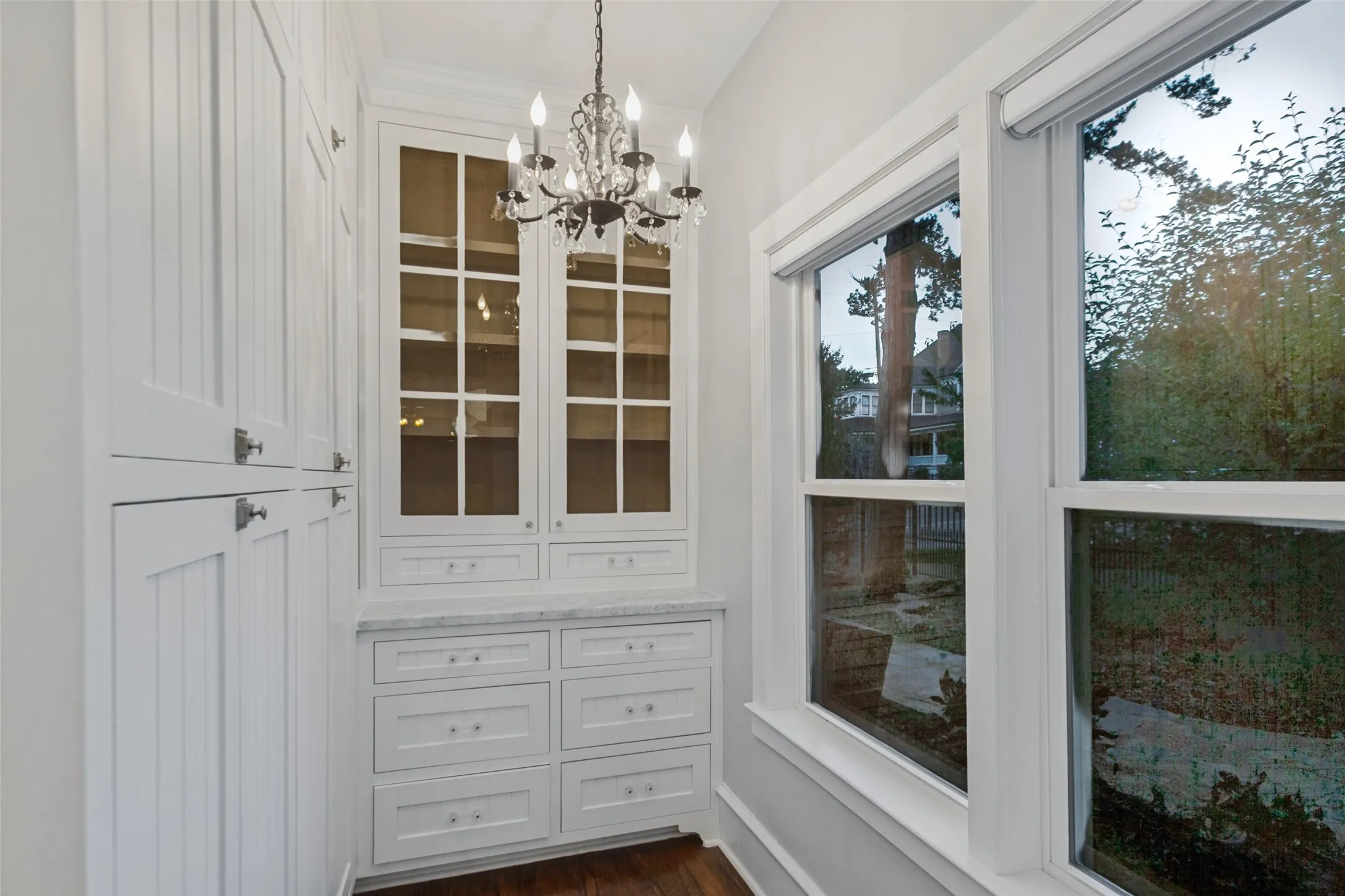 Pantry Area with plenty of storage