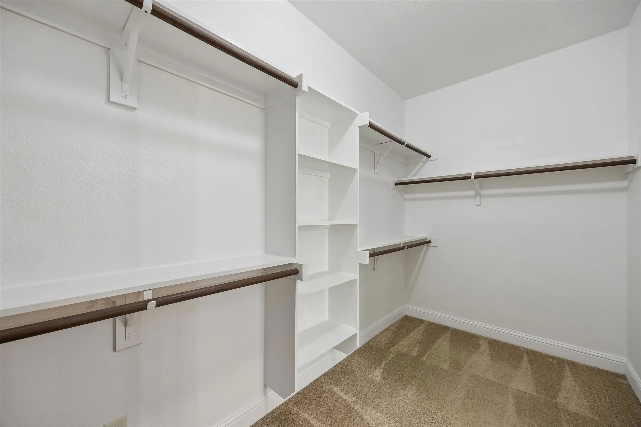 Primary walk in closet