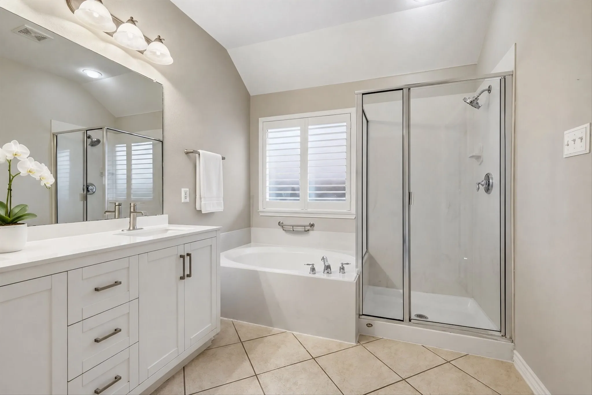 Primary Bedroom virtually staged