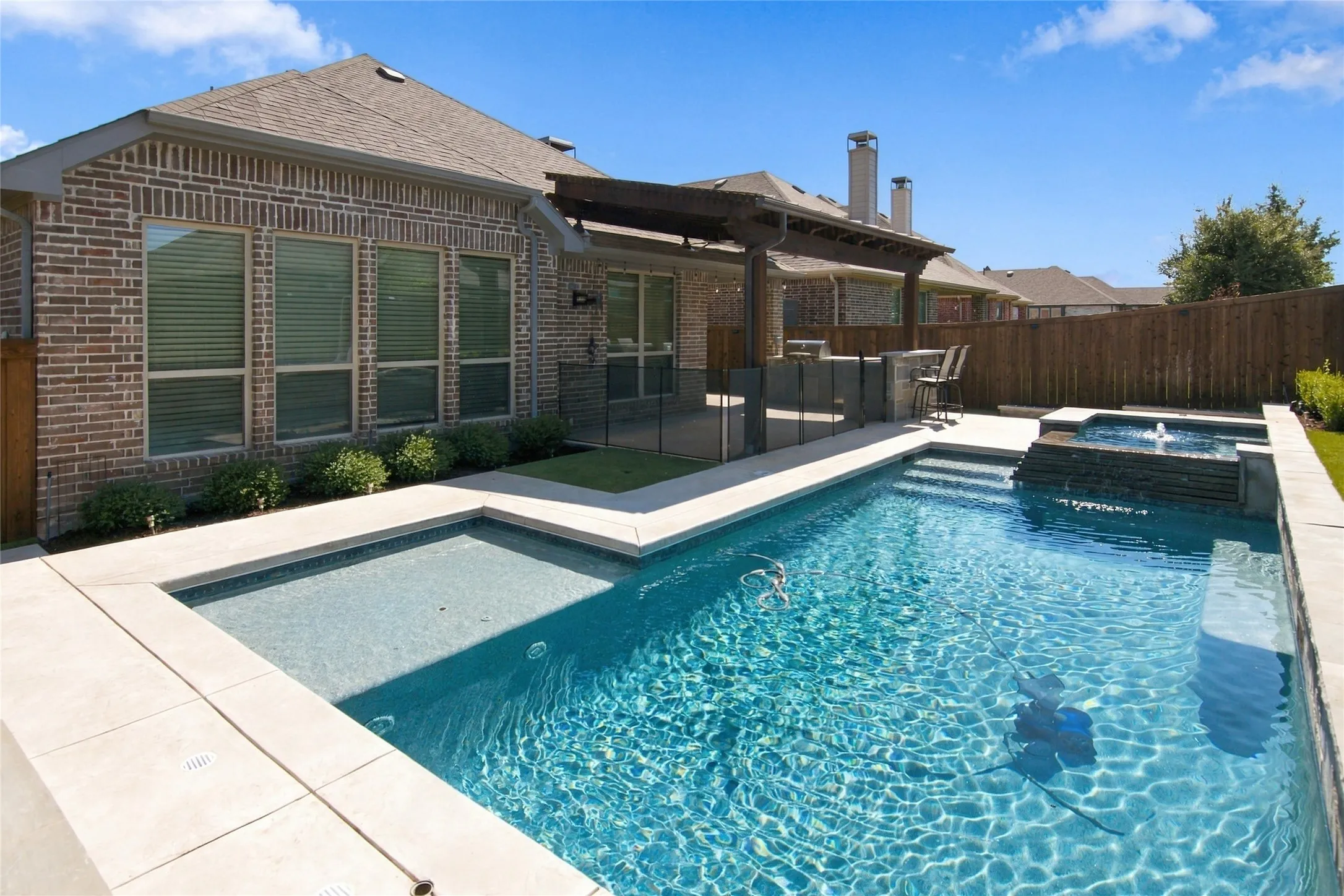 Outdoor oasis, grand for entertaining