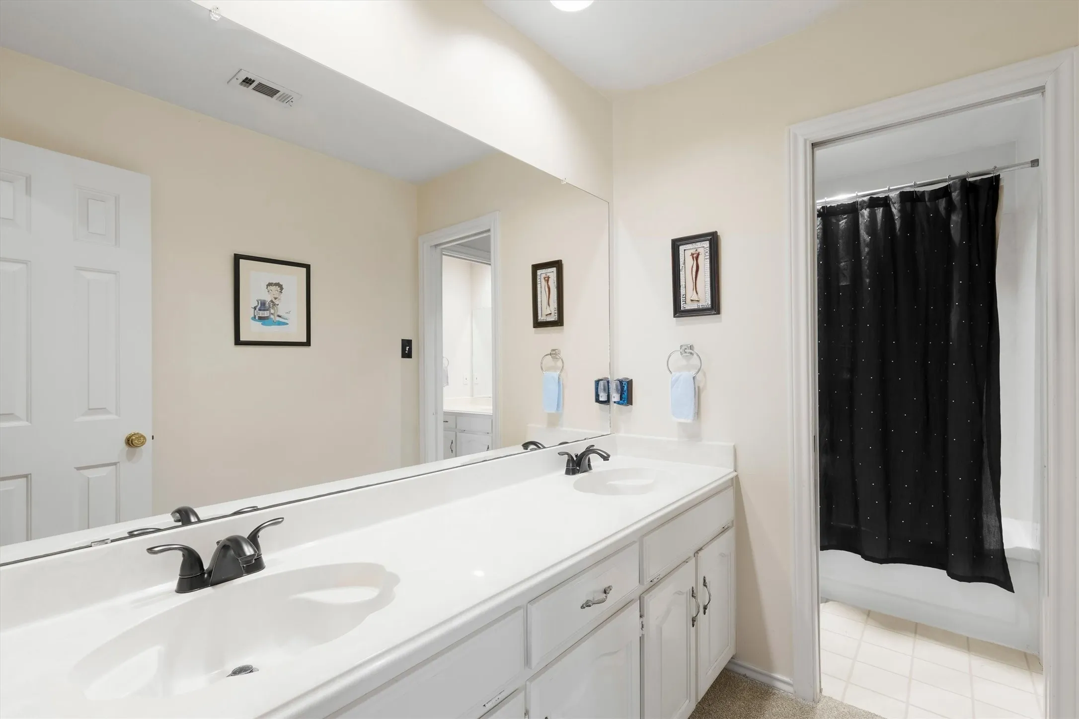 Jack-and-Jill bathroom
