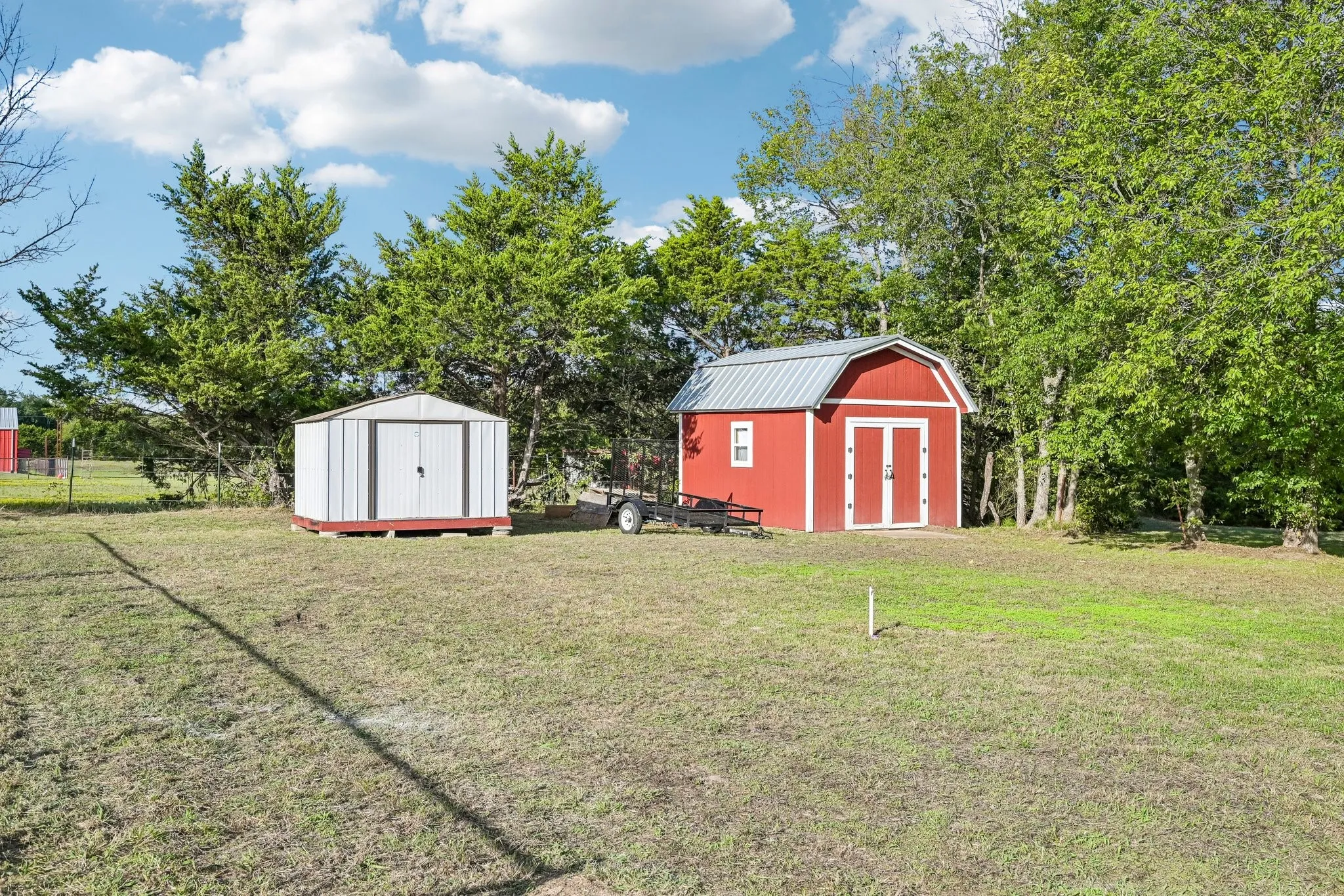 Two Storage Sheds