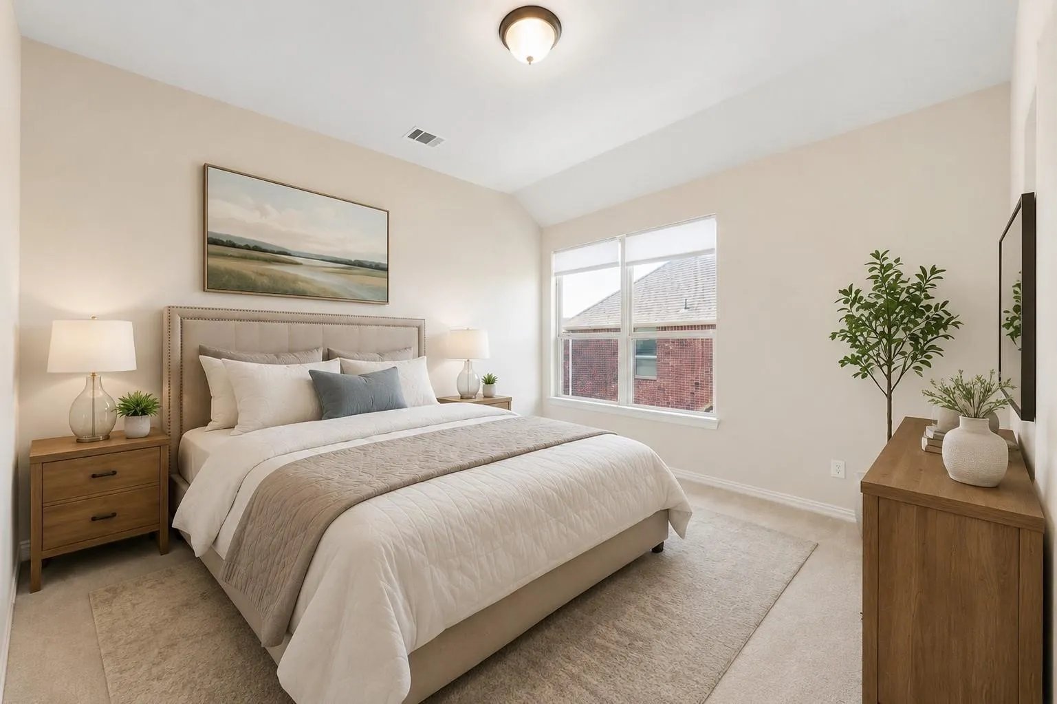 Virtually Staged - Secondary Bedroom Upstairs