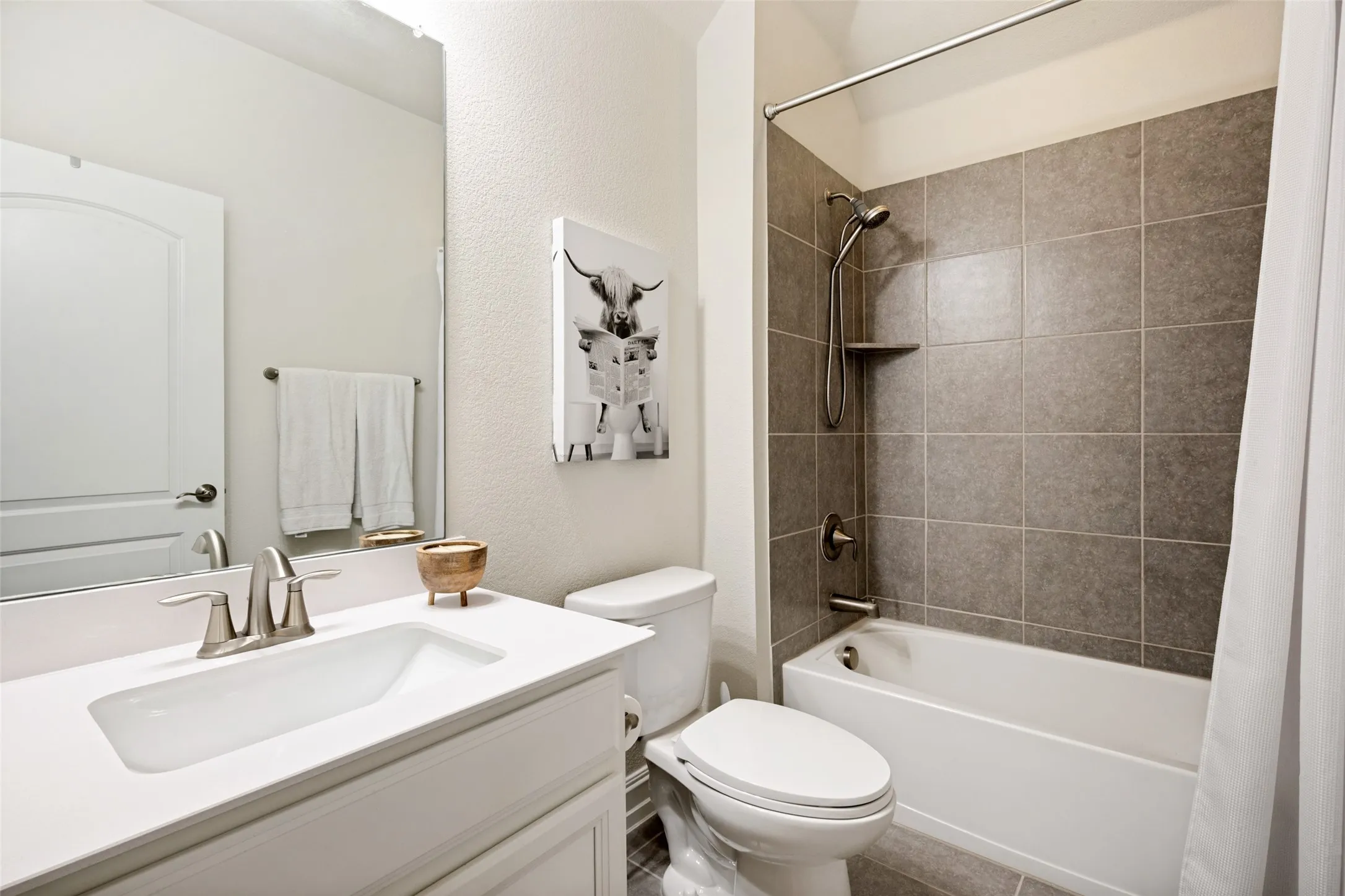 Upstairs bathroom.