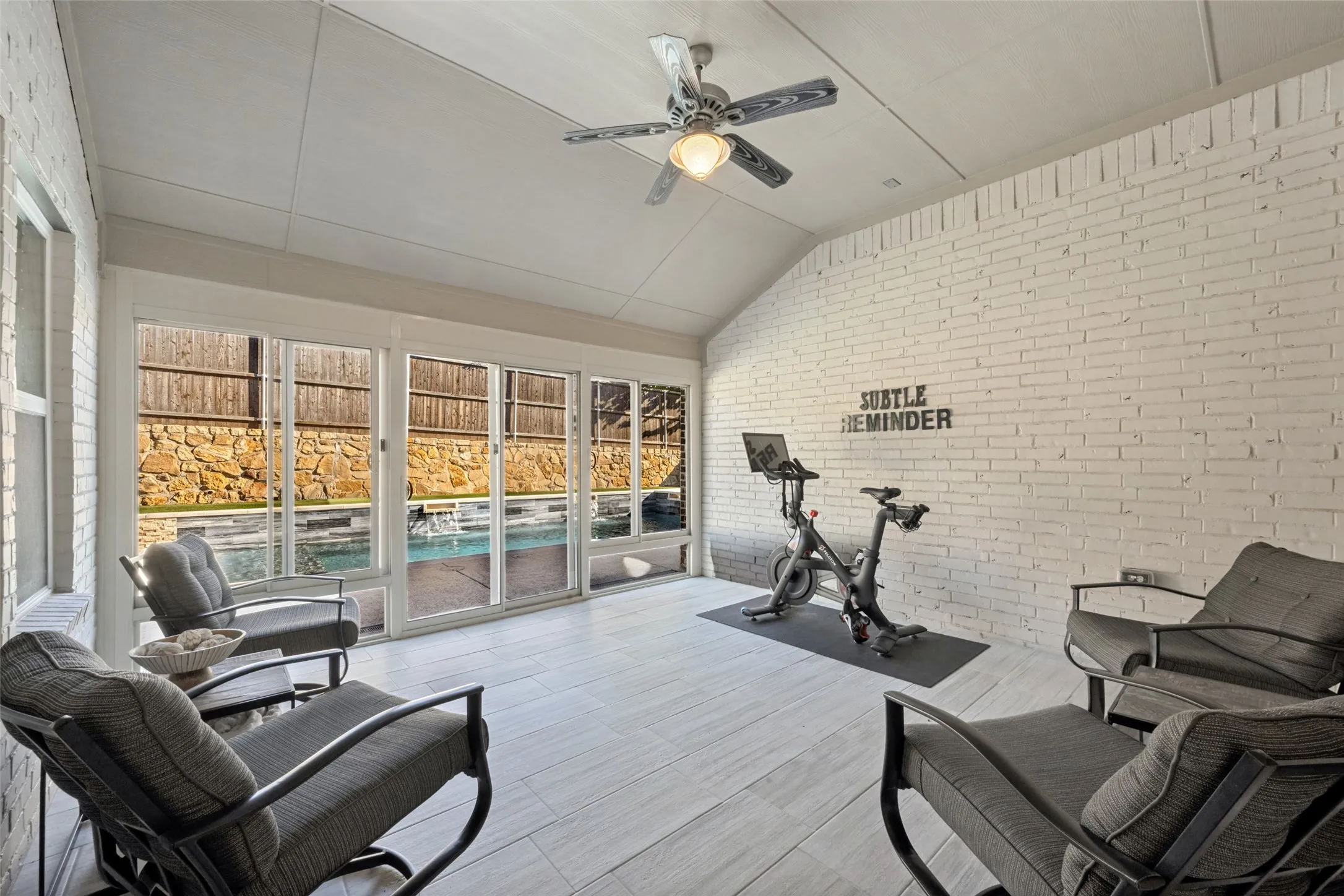 Screened in porch is amazing!!