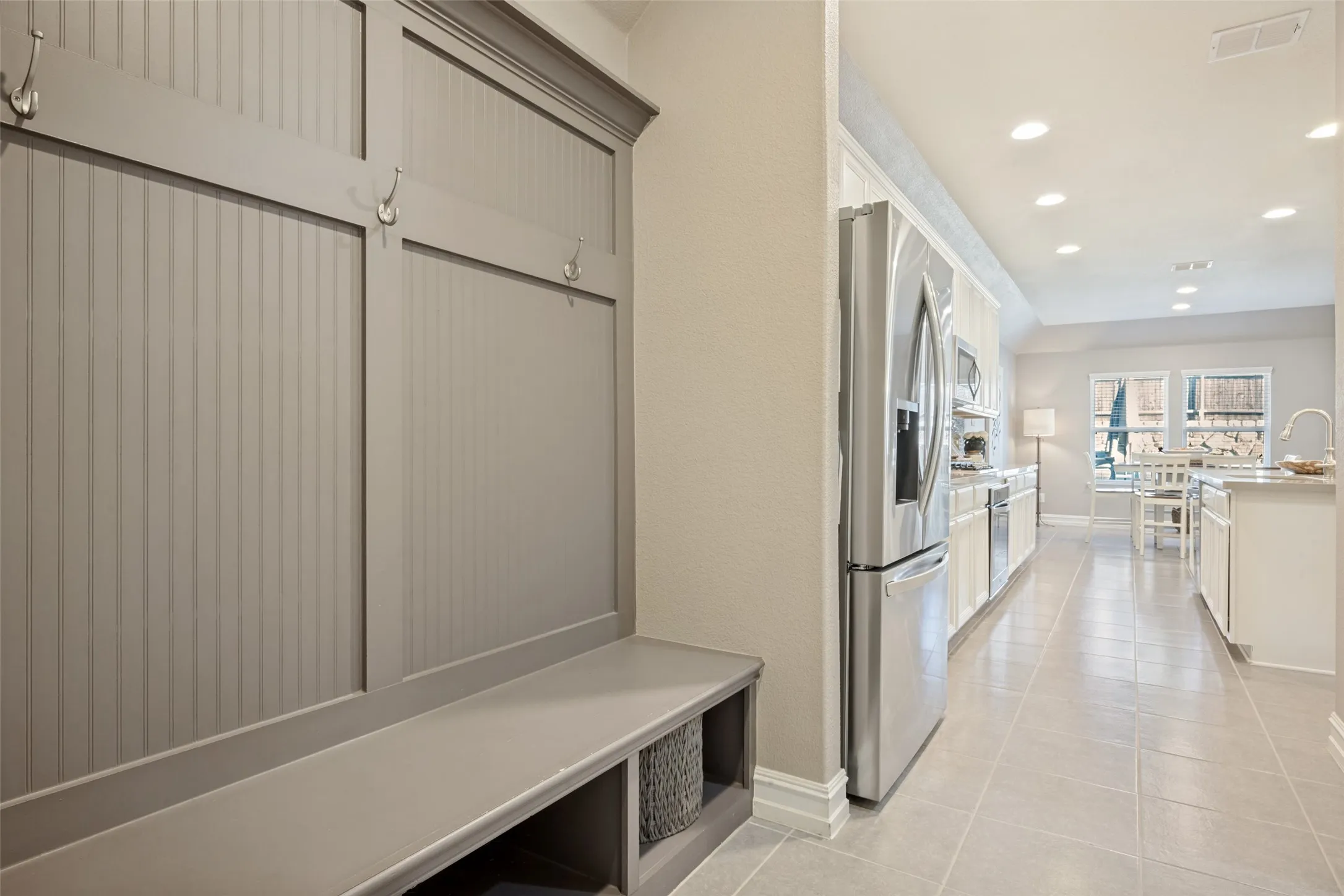 Huge mudroom!