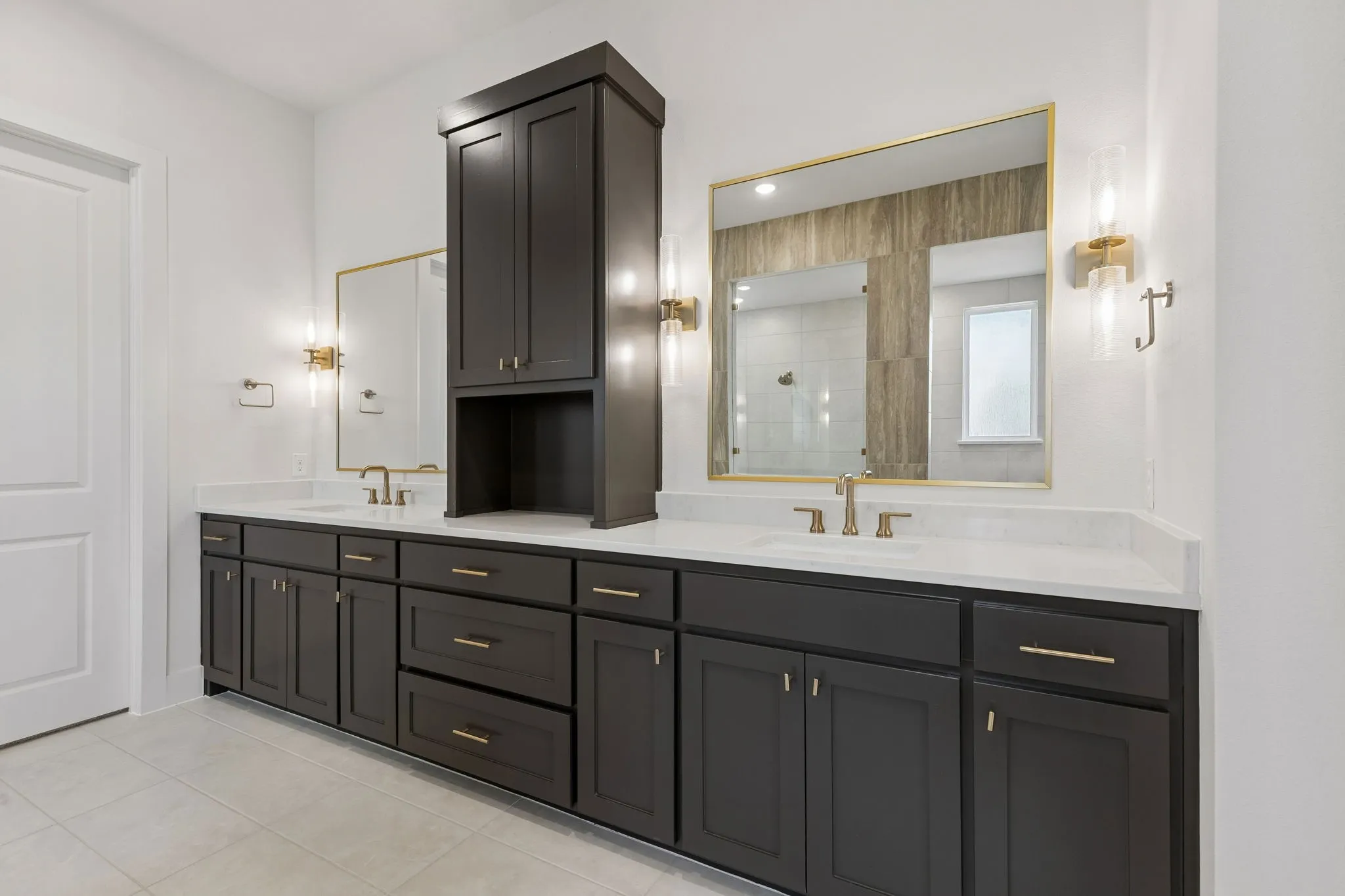 Plenty of space for two in this over the top owner's bath!