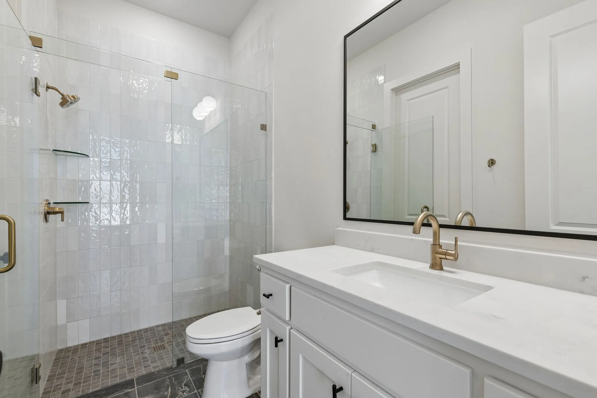 Guests will feel right at home in any of the beautiful secondary baths you'll find in our Madison II floor plan.
