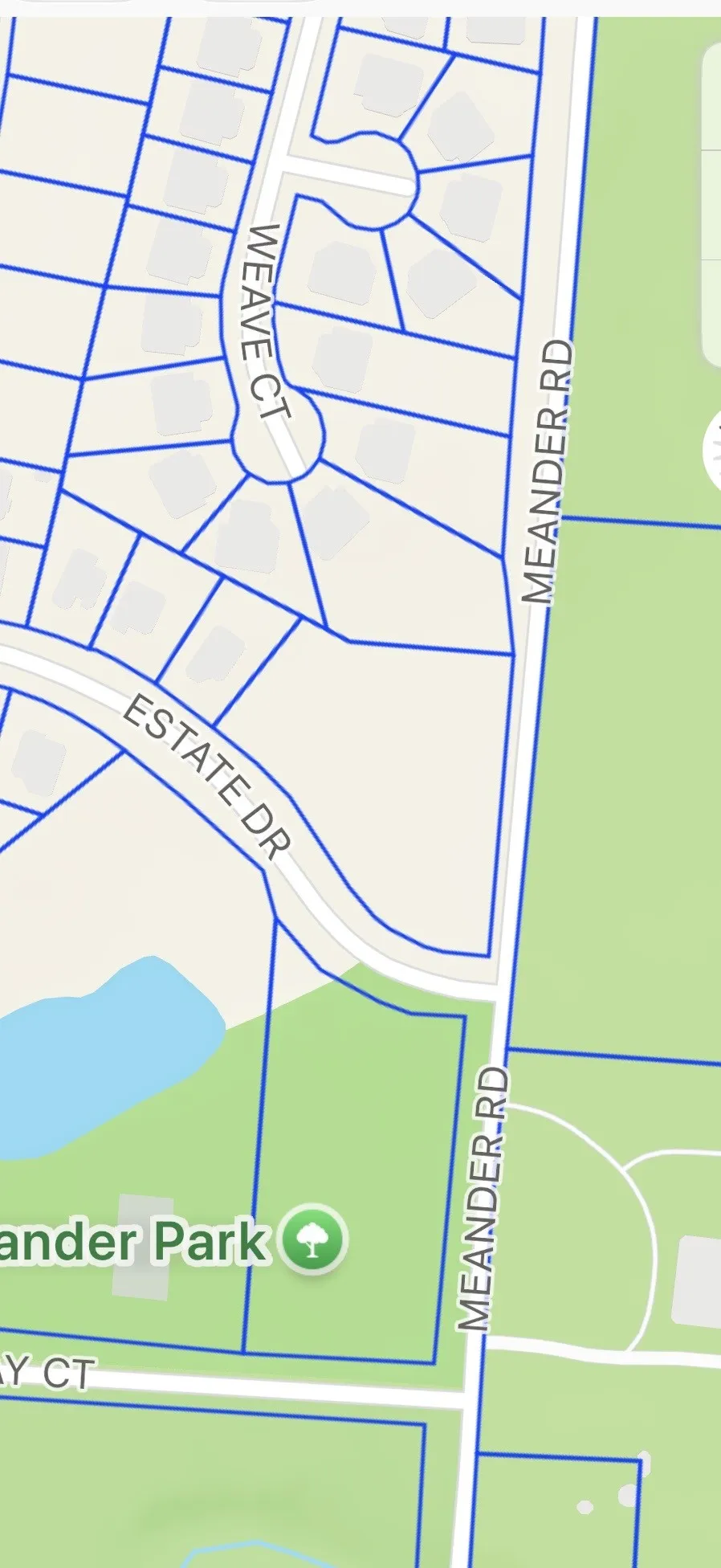 Plat Map. Illustrating property boundaries and public thoroughfares in the area of the property