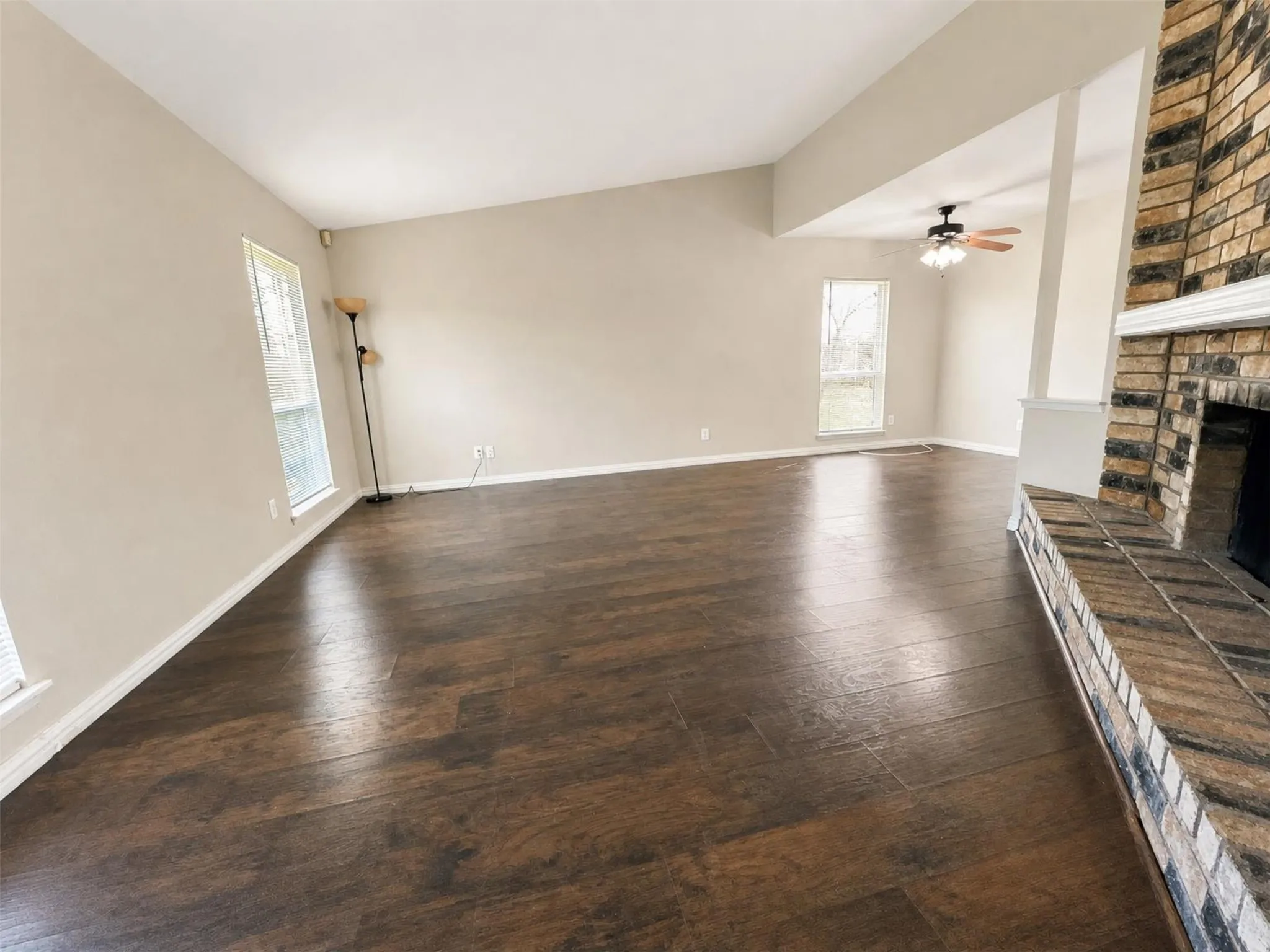Living Room with Fireplace