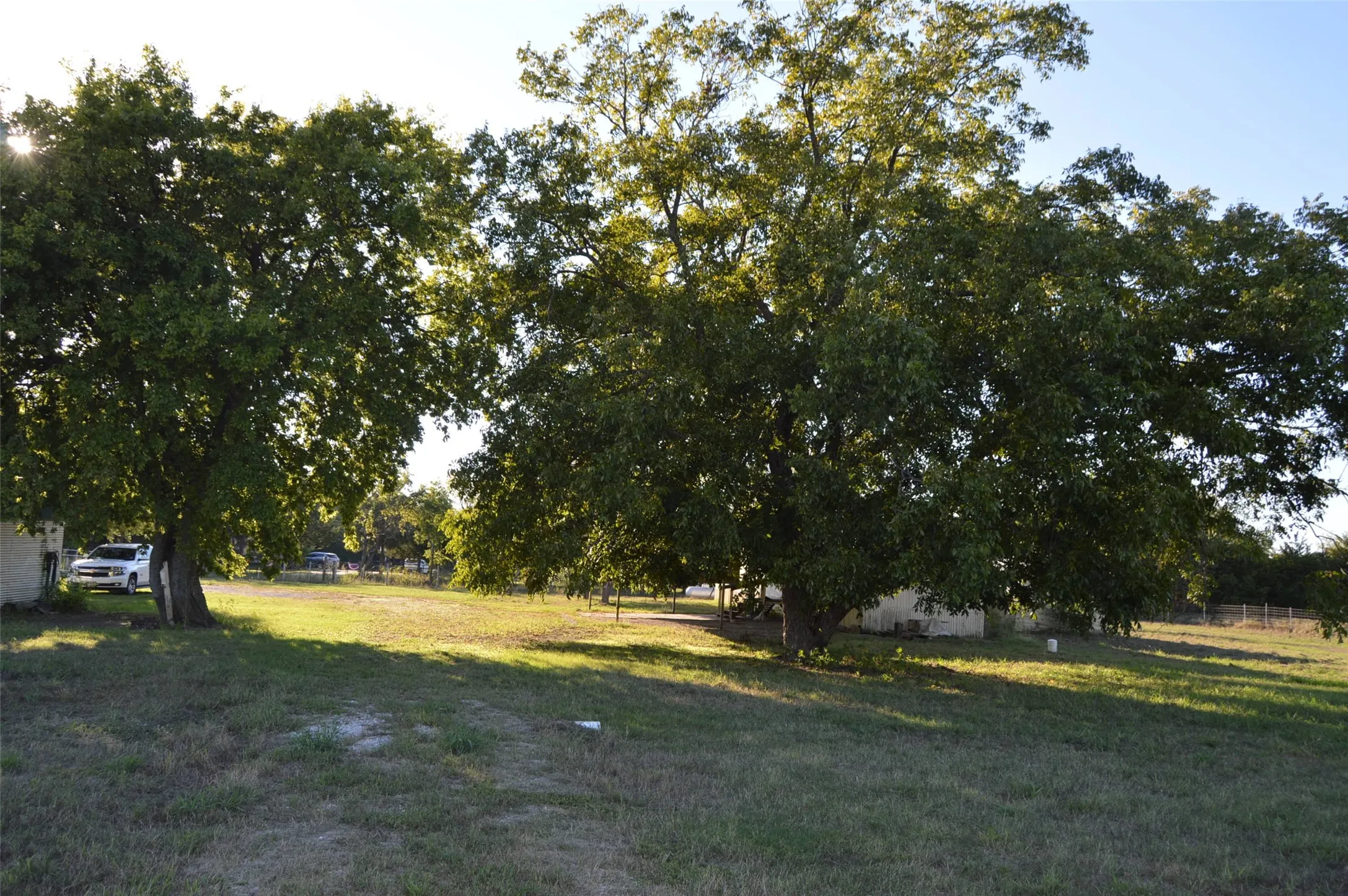 View of potential home site area