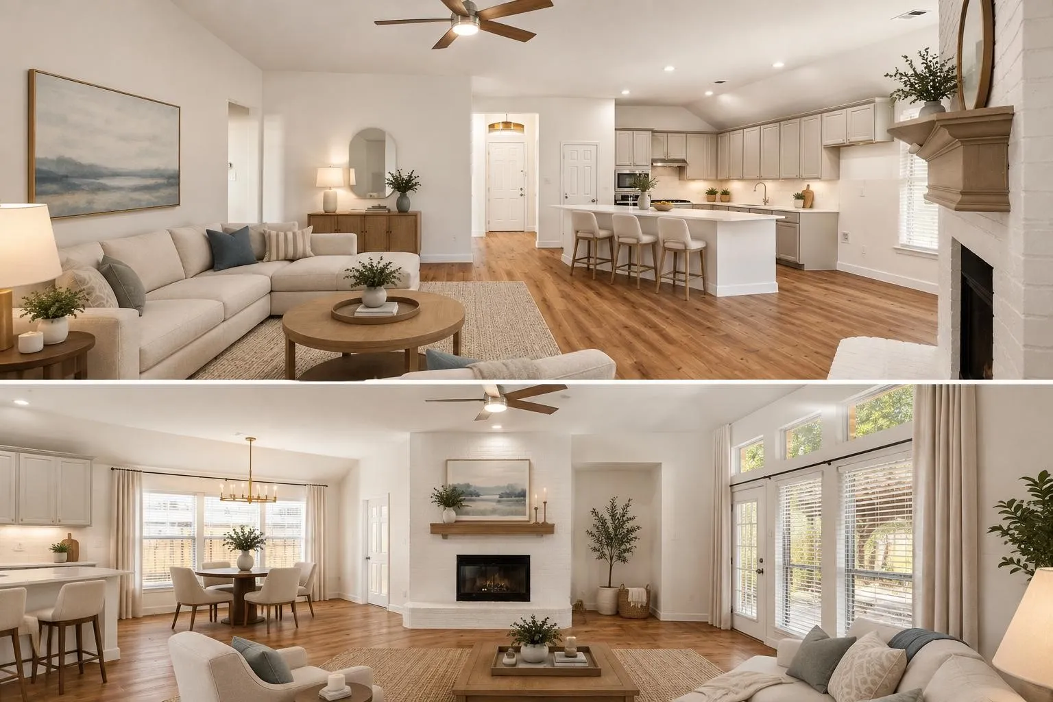Virtual staging