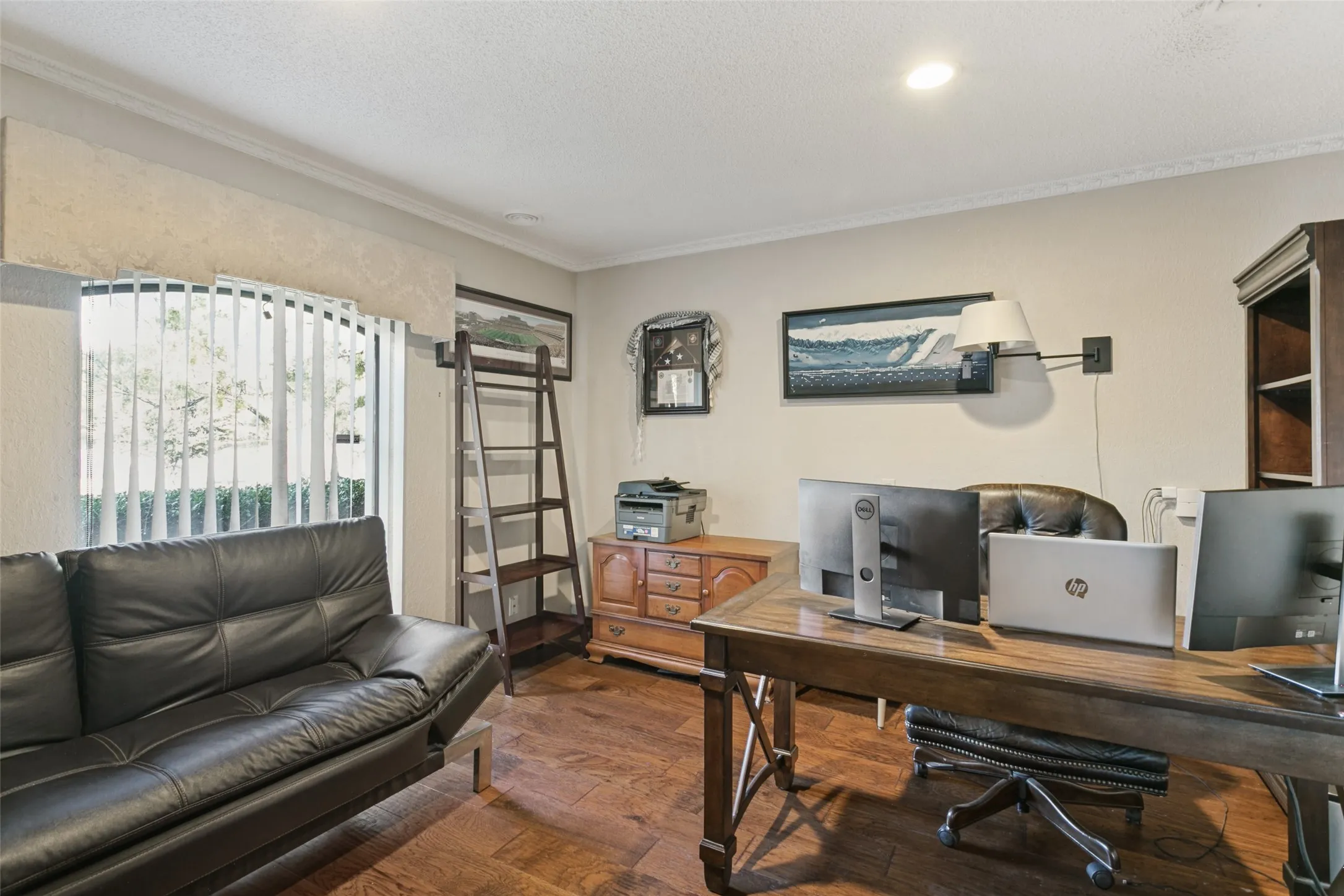 Nice sized office off of the entryway