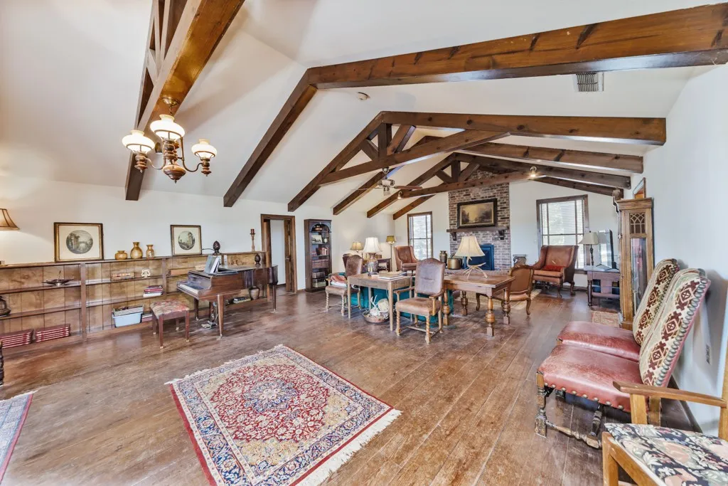 Dining and living room