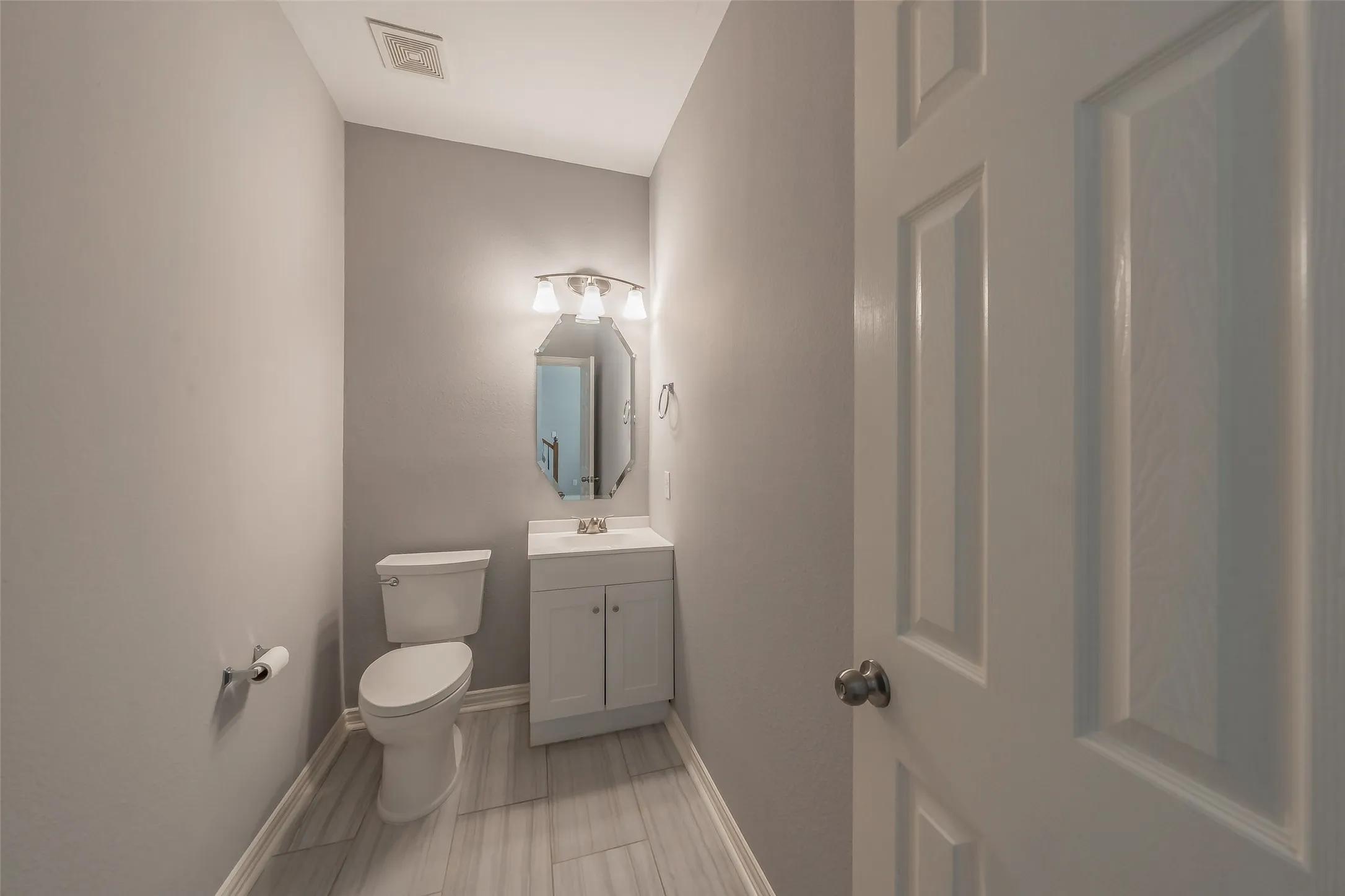 Downstairs half bath