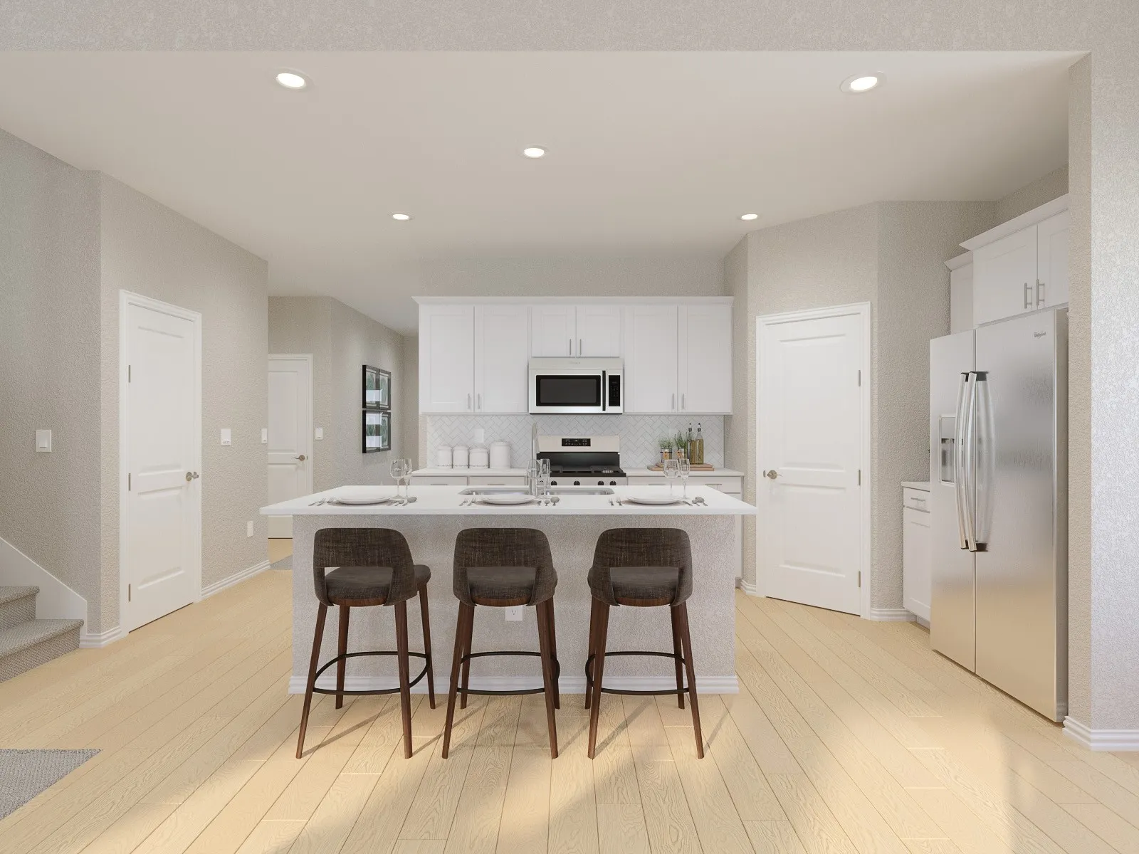 Photo is not of the actual home, but is an inspirational photo of builder’s model home and may depict options, furnishings, and/or decorator features that are not included.