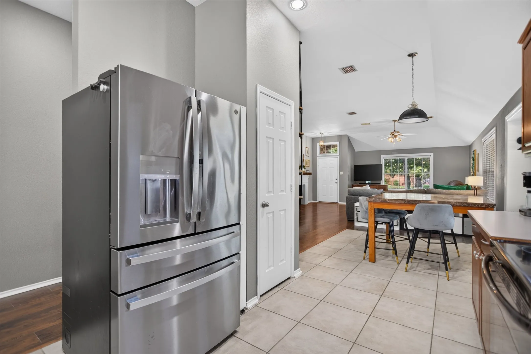 kitchen with stainless steel appliances