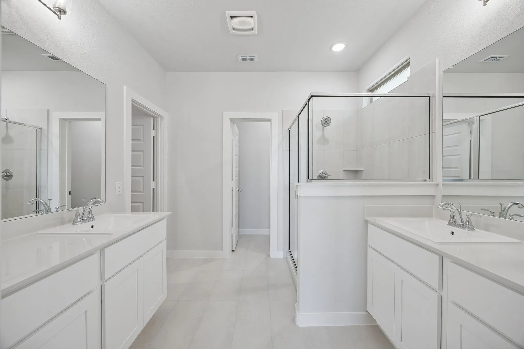 Primary Bathroom in the Masters home plan – REPRESENTATIVE PHOTO