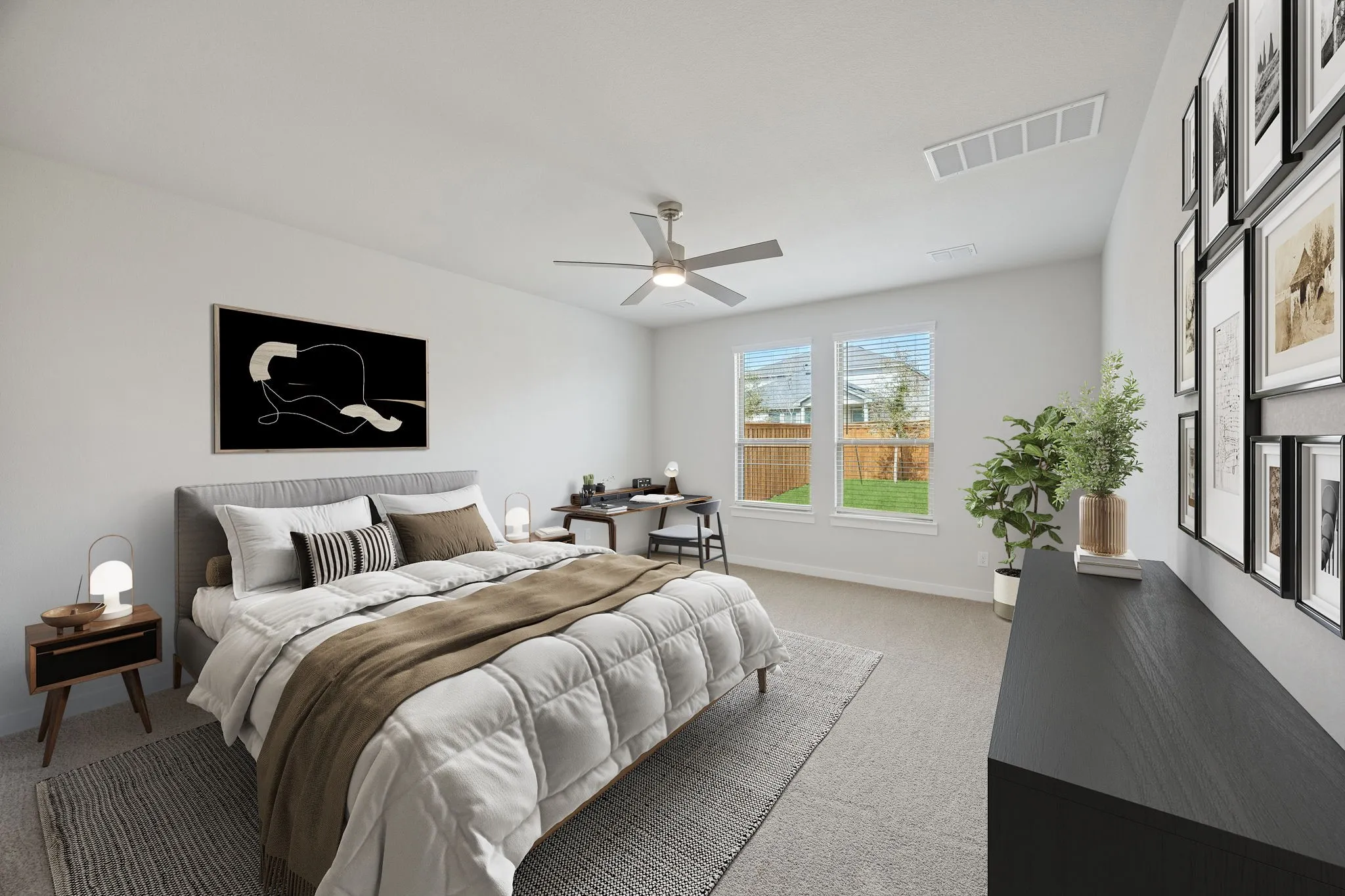 Primary Suite in the Masters home plan – REPRESENTATIVE PHOTO