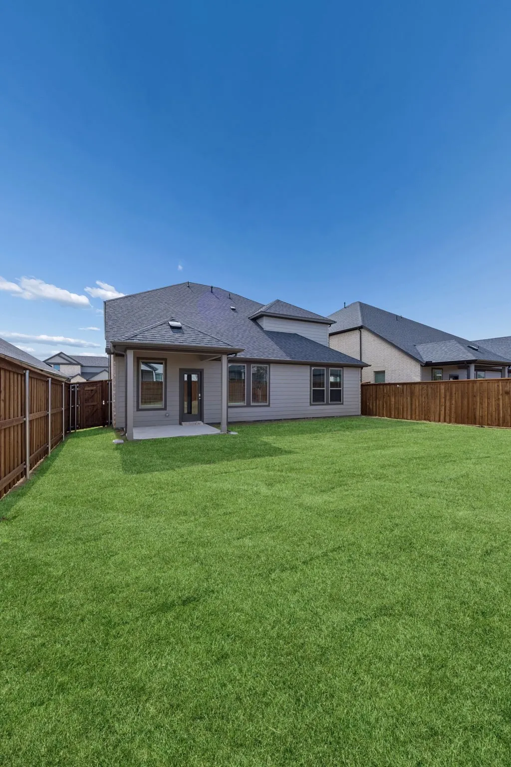 Covered Patio in the Masters home plan – REPRESENTATIVE PHOTO
