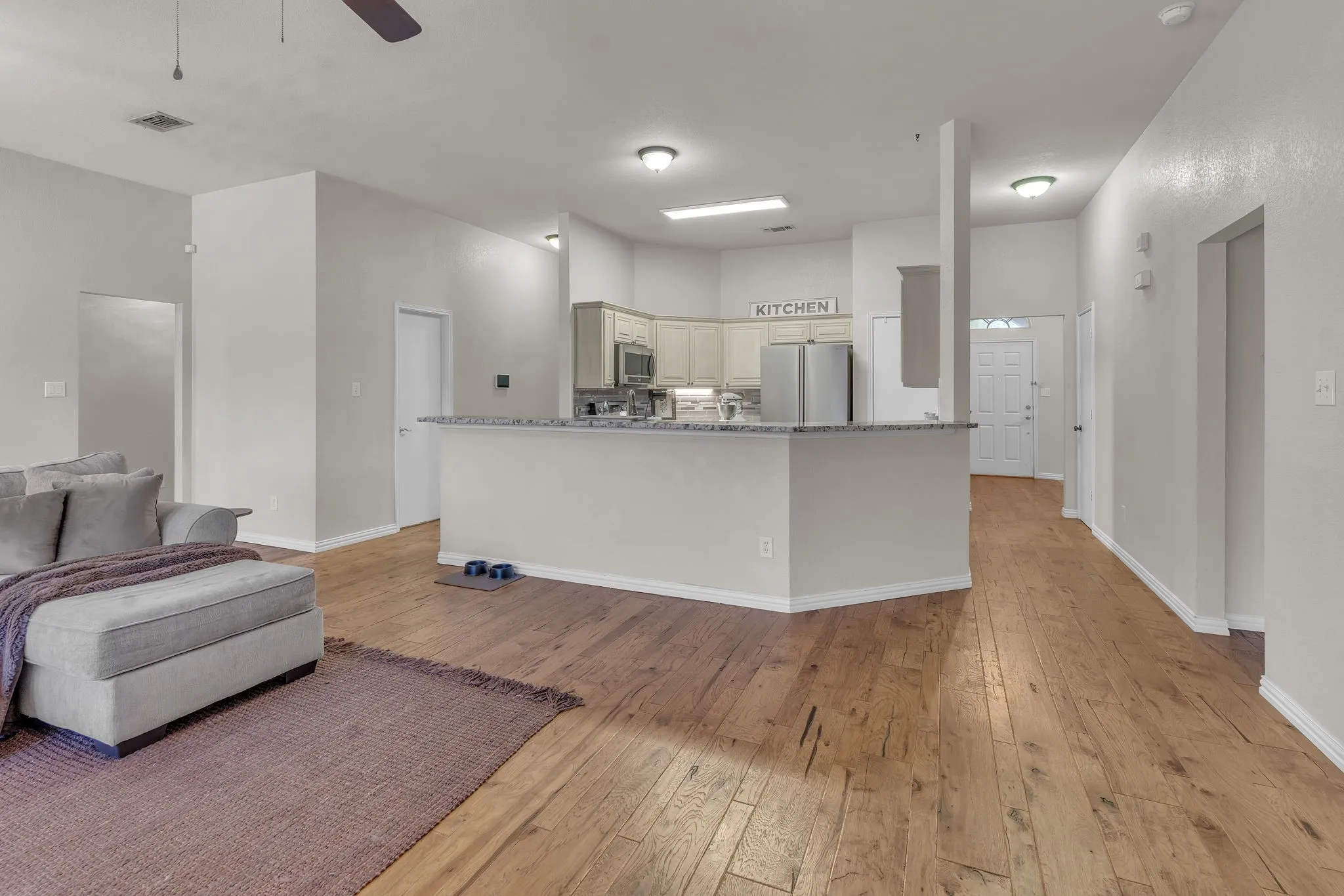 Open floor plan