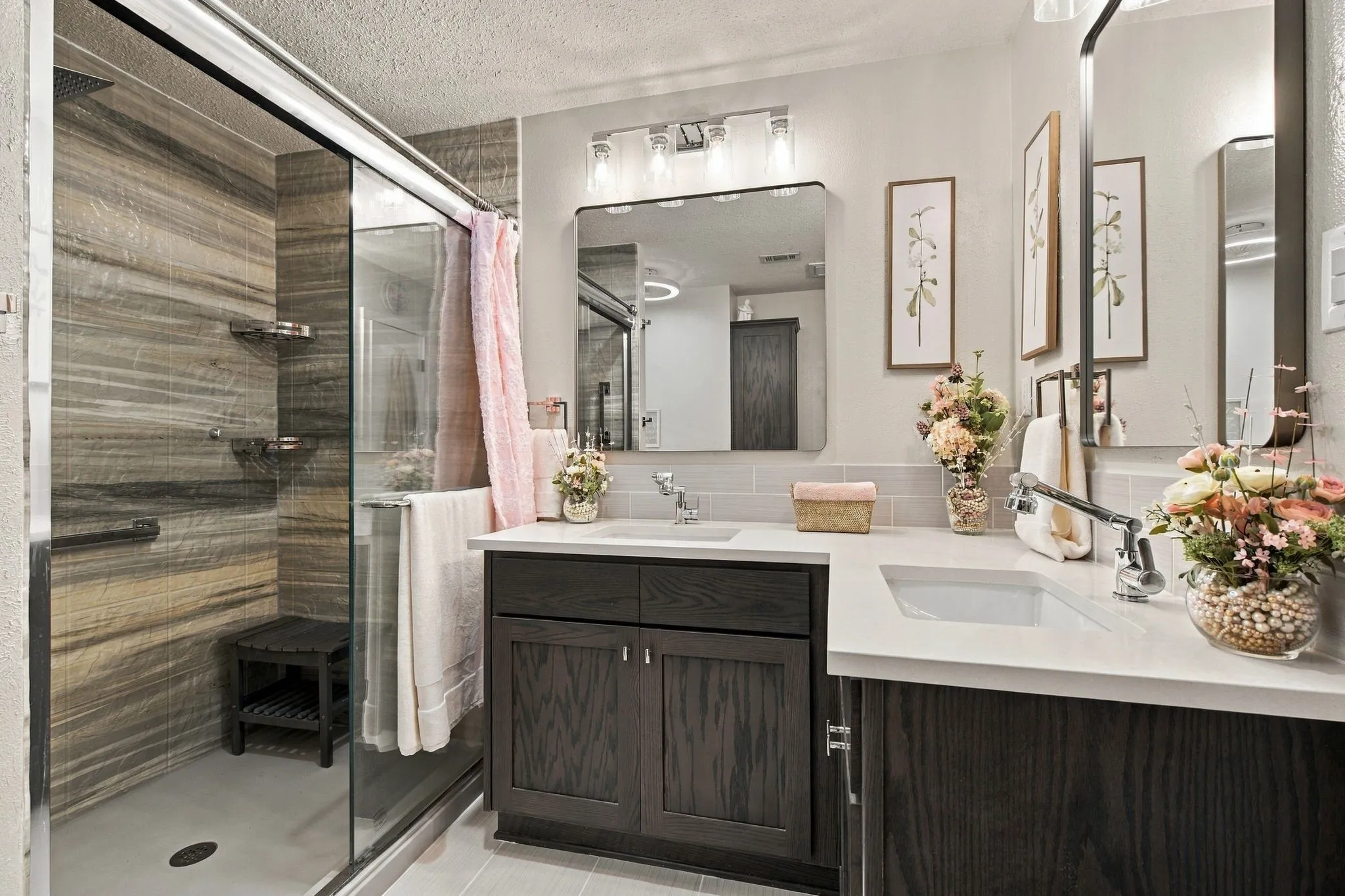 Primary bathroom.