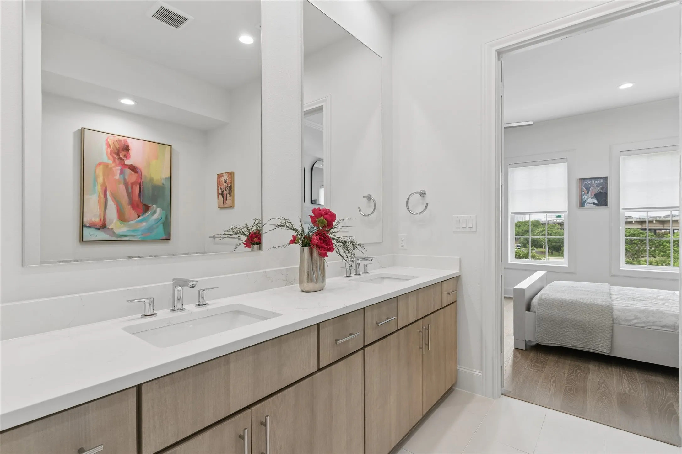 Image of model home with similar layout.