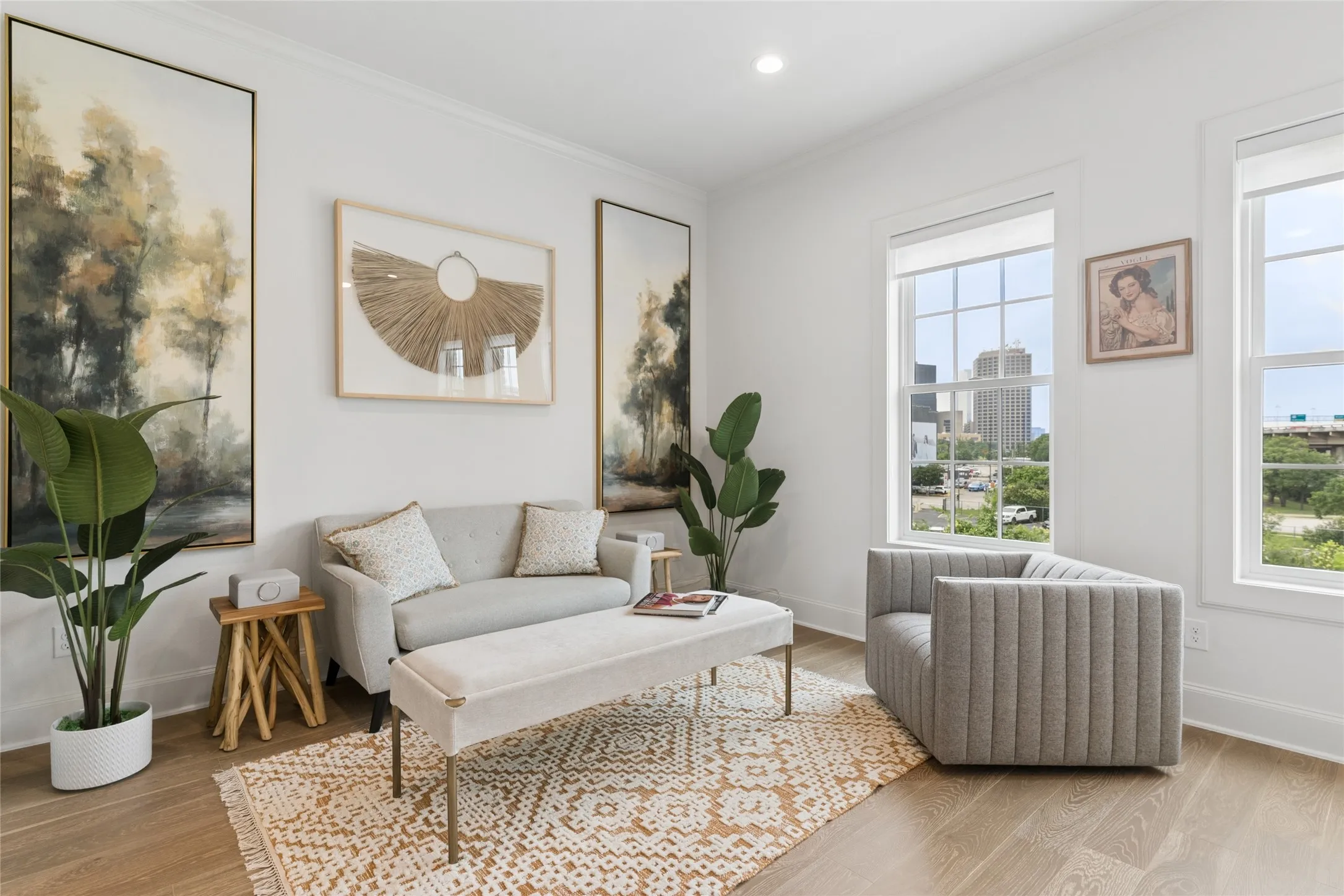 Image of model home with similar layout.