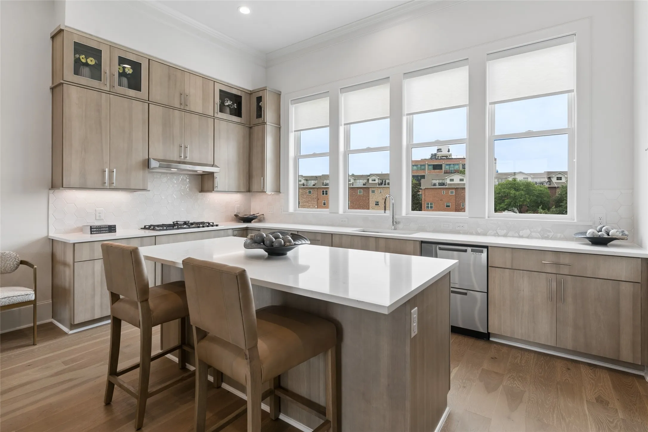 Image of model home with similar layout.