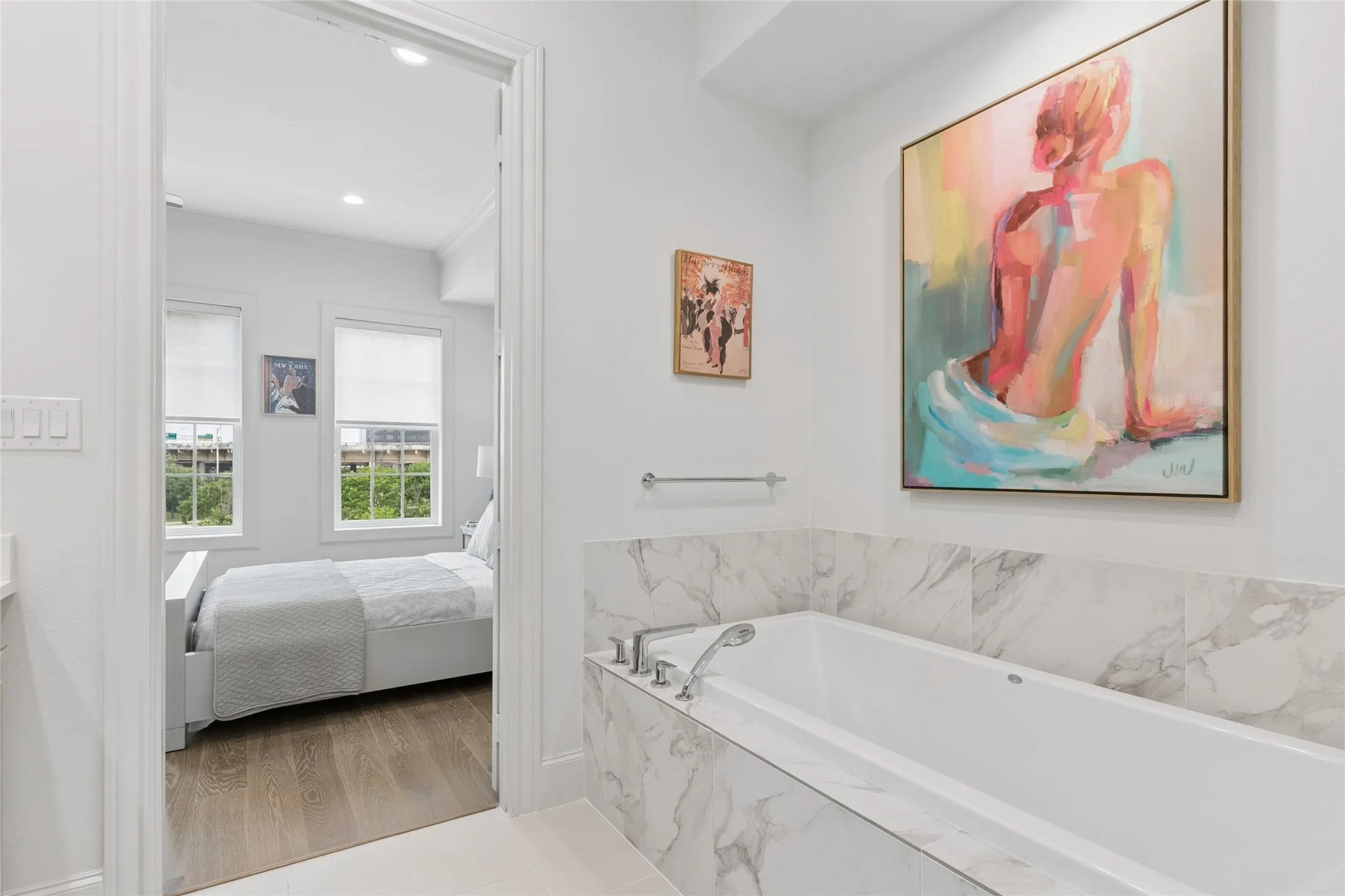 Image of model home with similar layout.