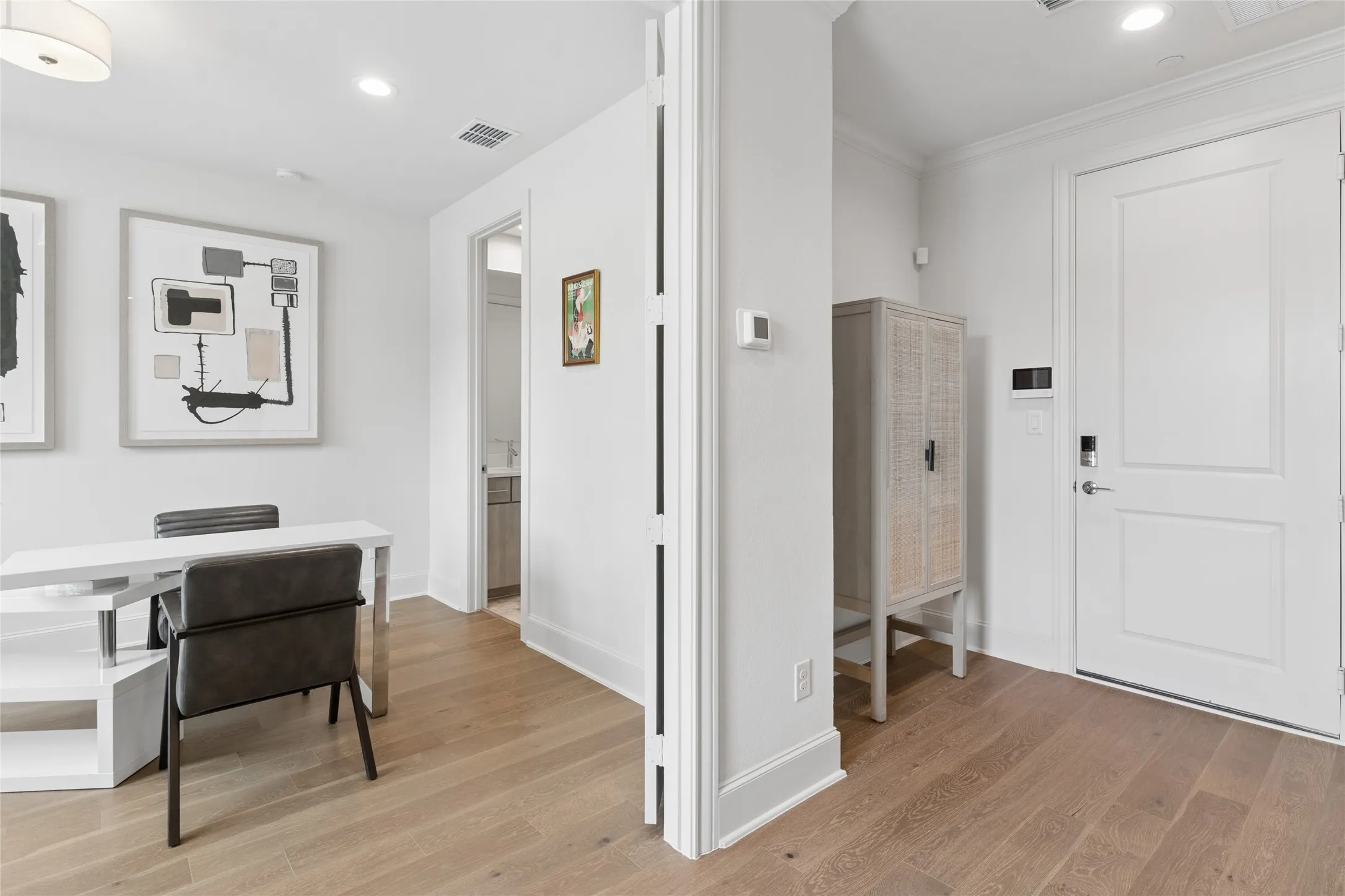 Image of model home with similar layout.