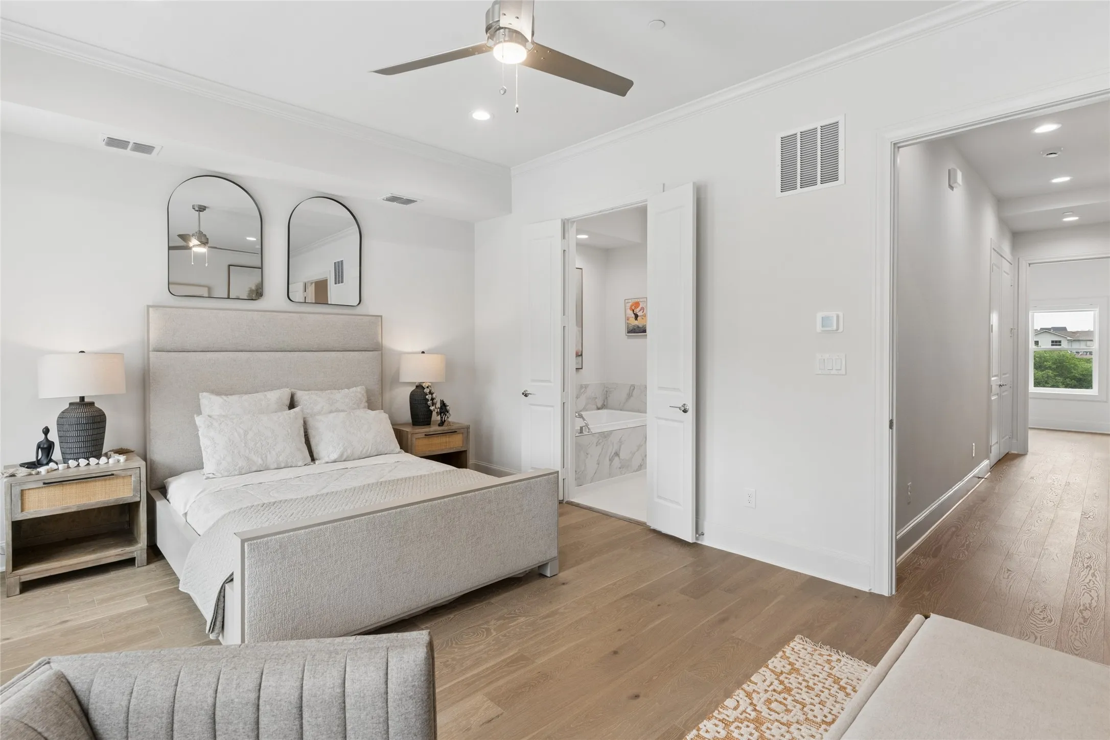 Image of model home with similar layout.