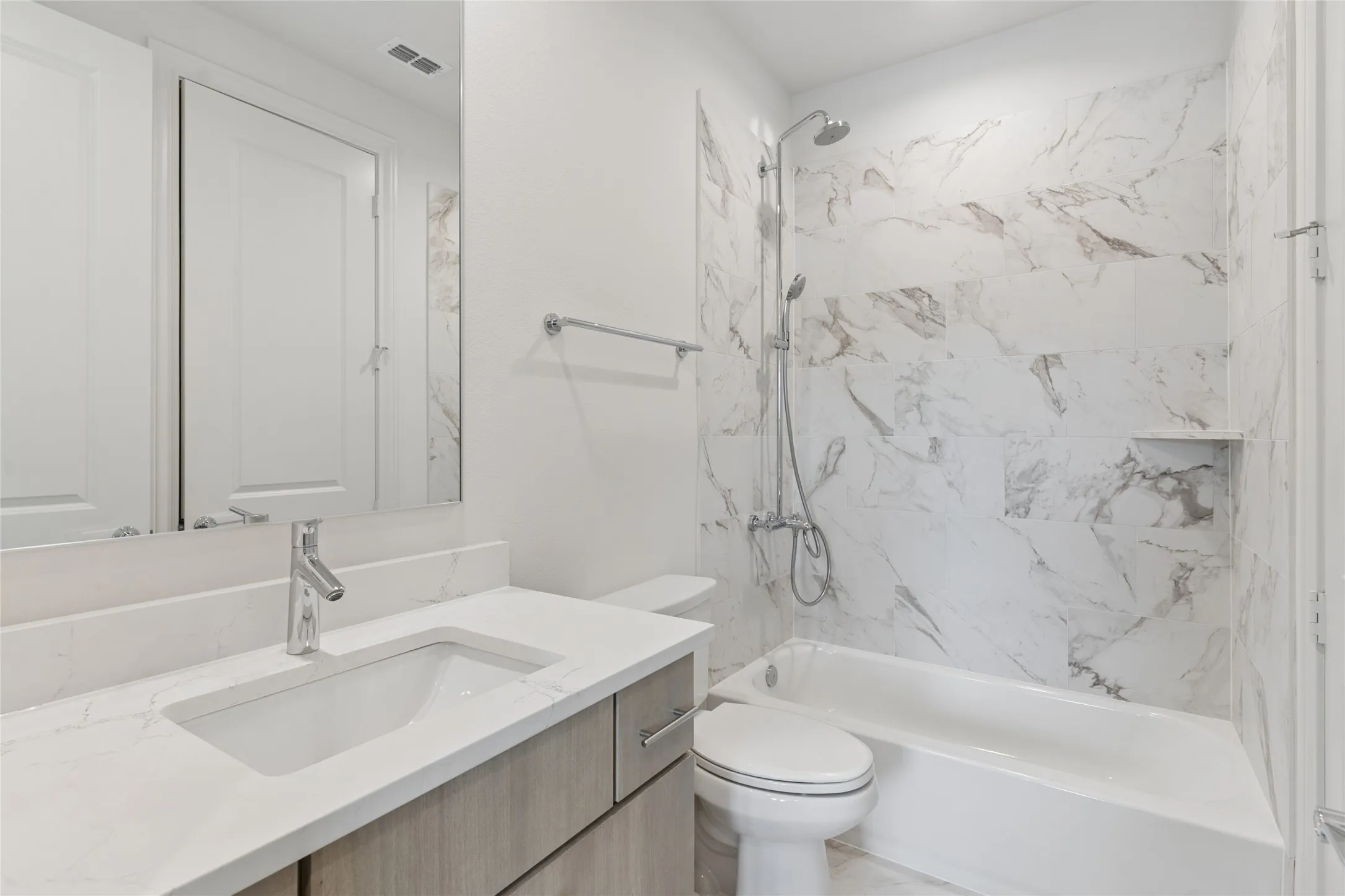 Image of model home with similar layout.