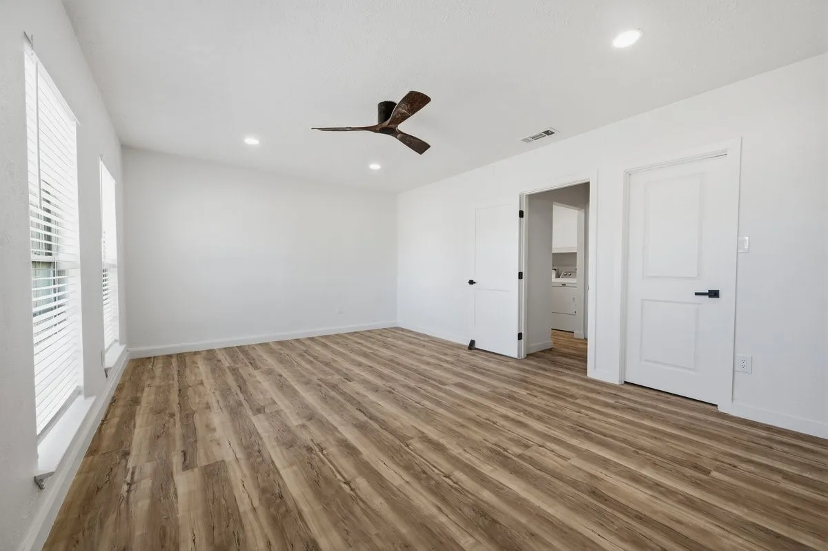 Bedroom 3 is huge with a roomy walk-in closet. Could be a game room or second living area