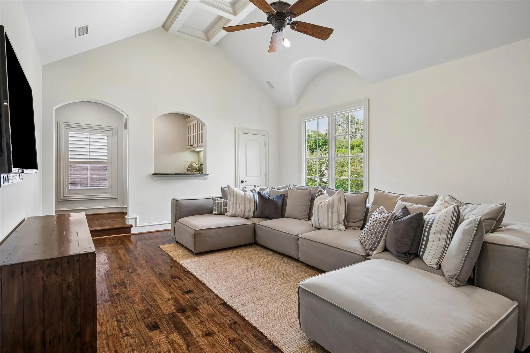 Upstairs living room