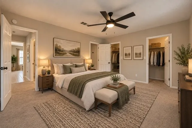 Virtually staged for illustrated purpose. Furniture and decor are not included in the sale.