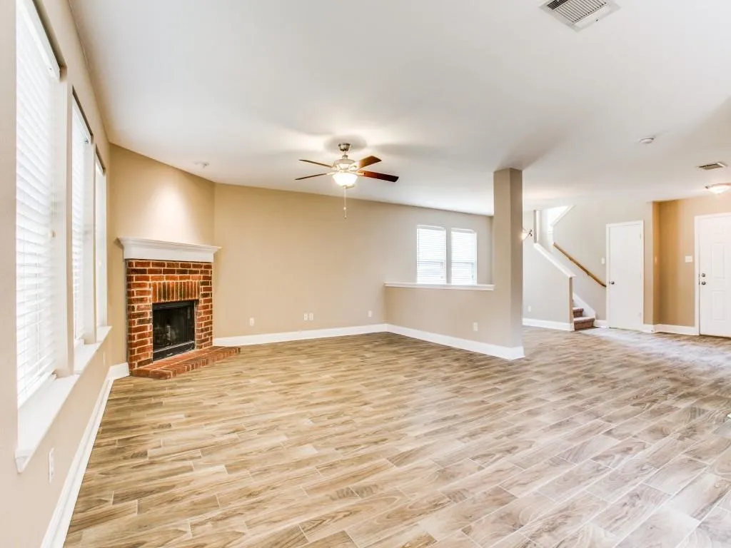 SIDE VIEW OF FAMILY ROOM!