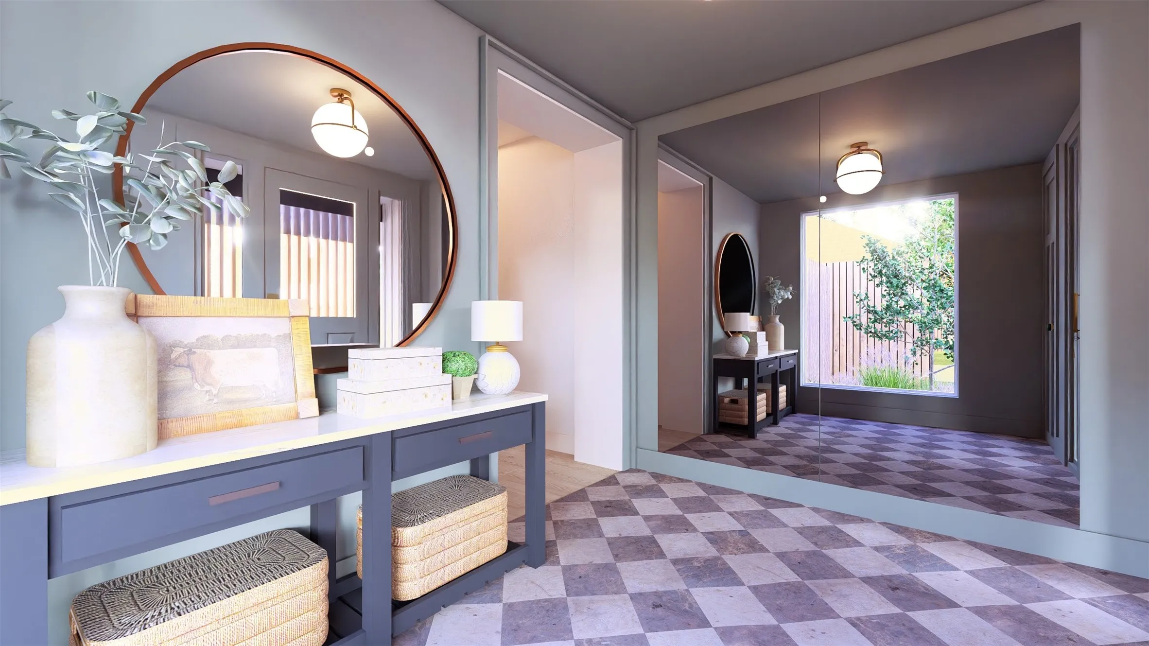 Rendering of the House Entry