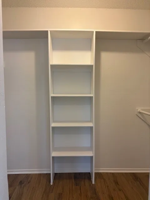 Walk-in closet!