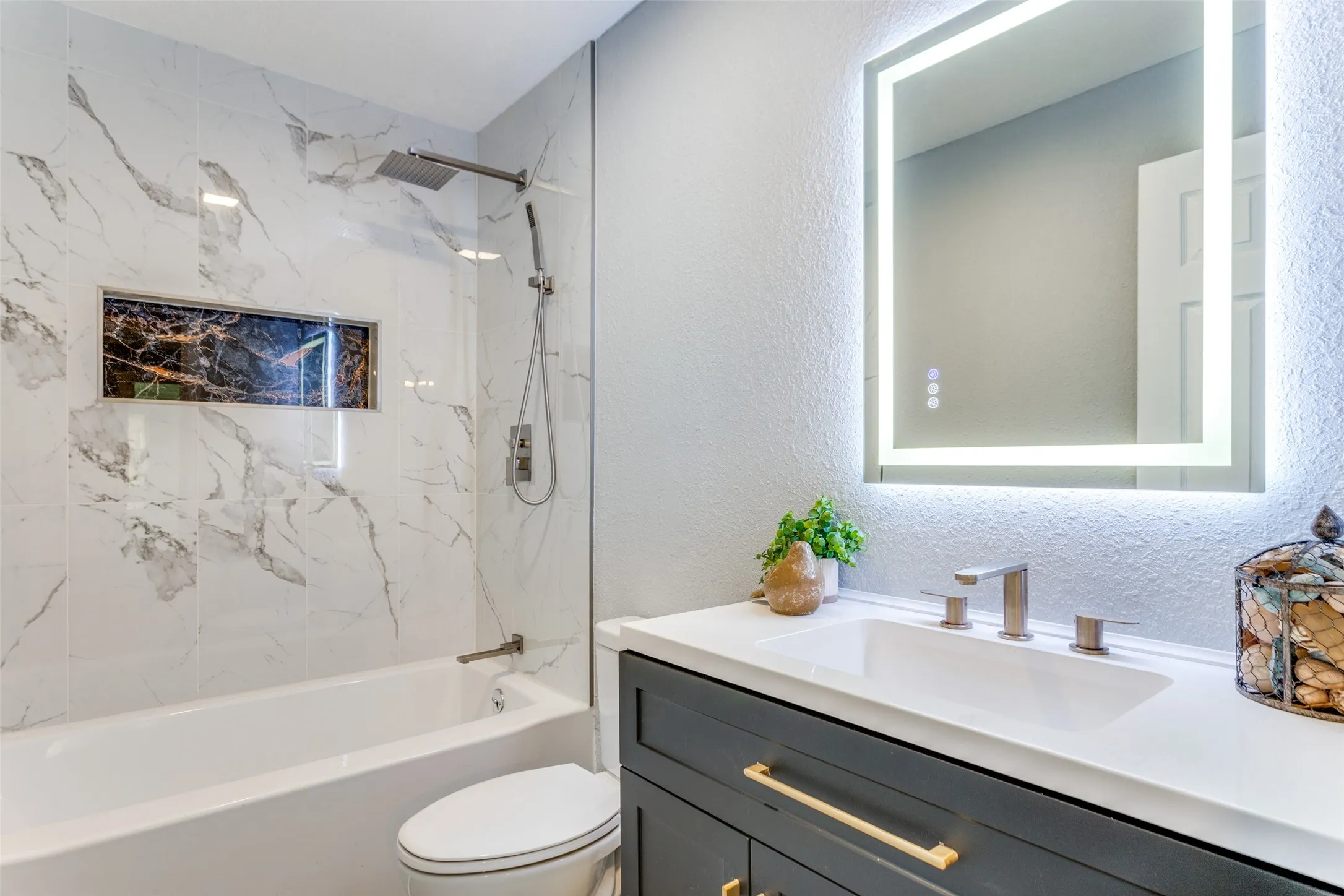 Hall bath
