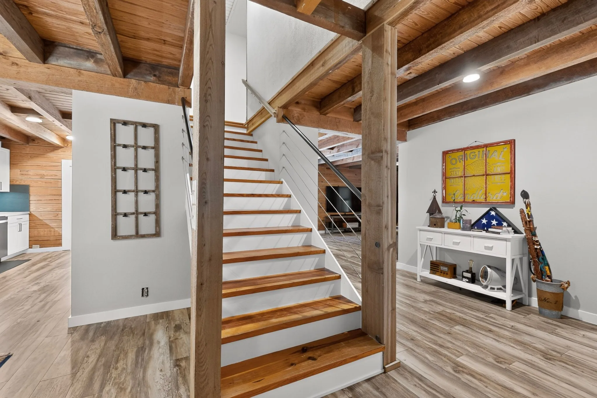 Entry with staircase