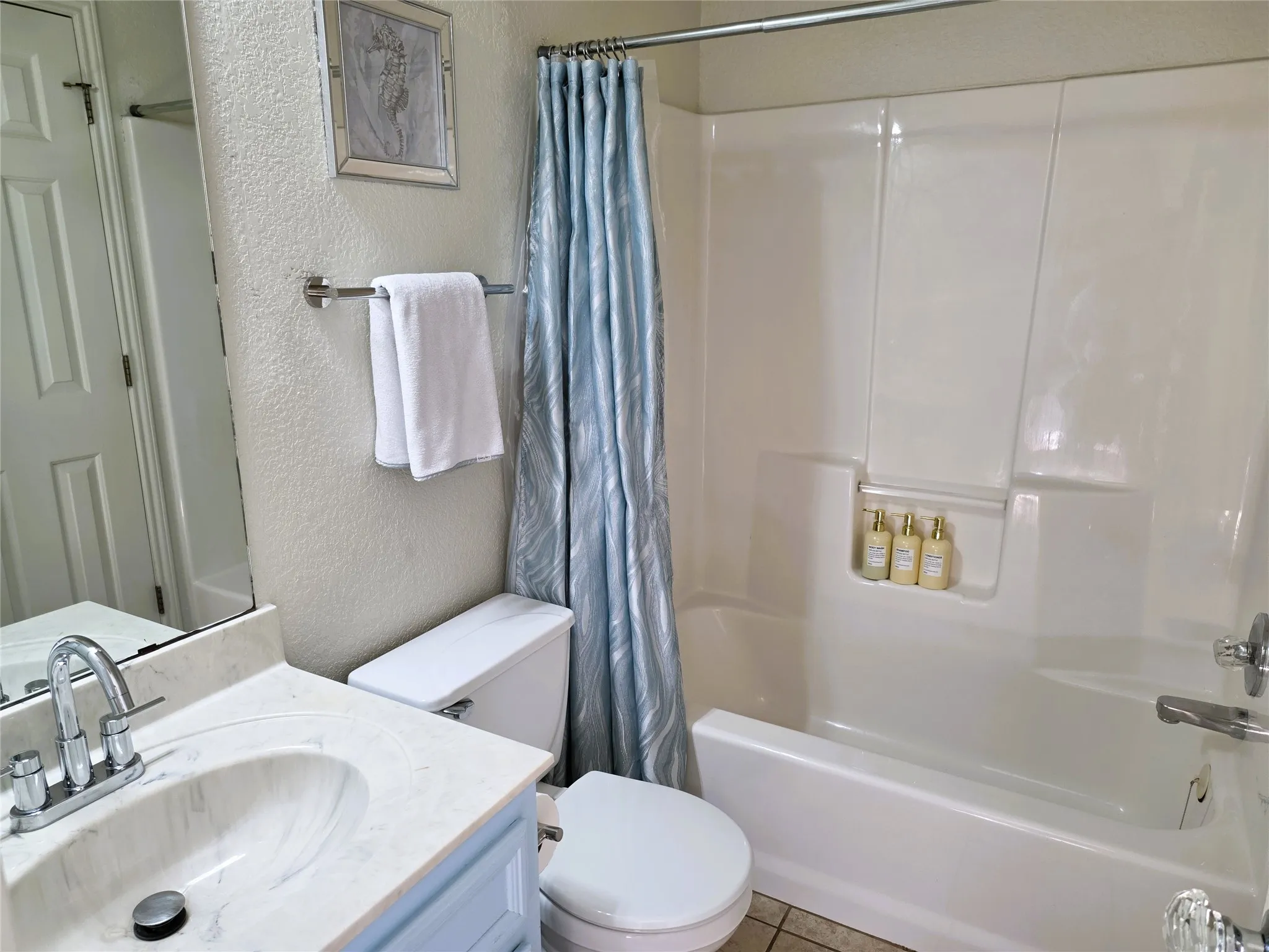Secondary bathroom