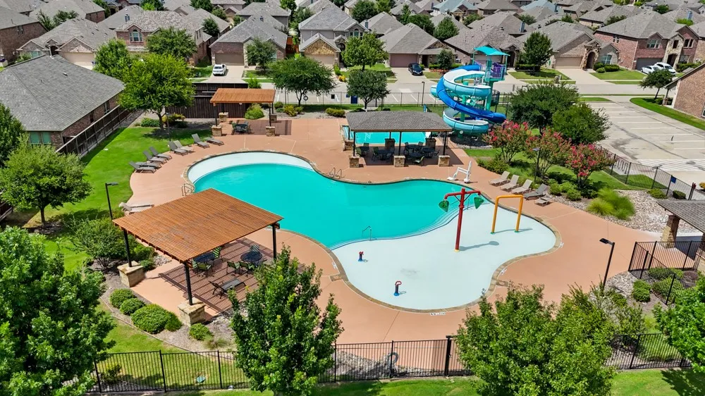 Spend your days relaxing at the community pool with features such as a splash pad, waterslide, tanning ledge, shaded areas when you need a little break from the sun!