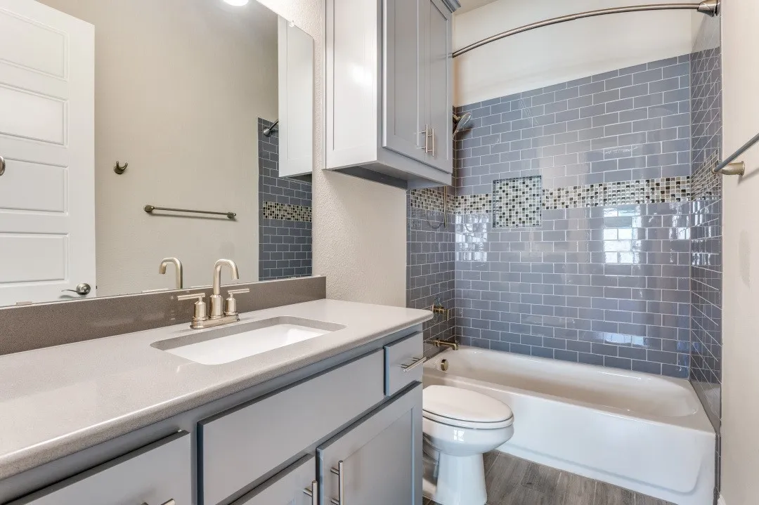 Private bath to bedroom #3