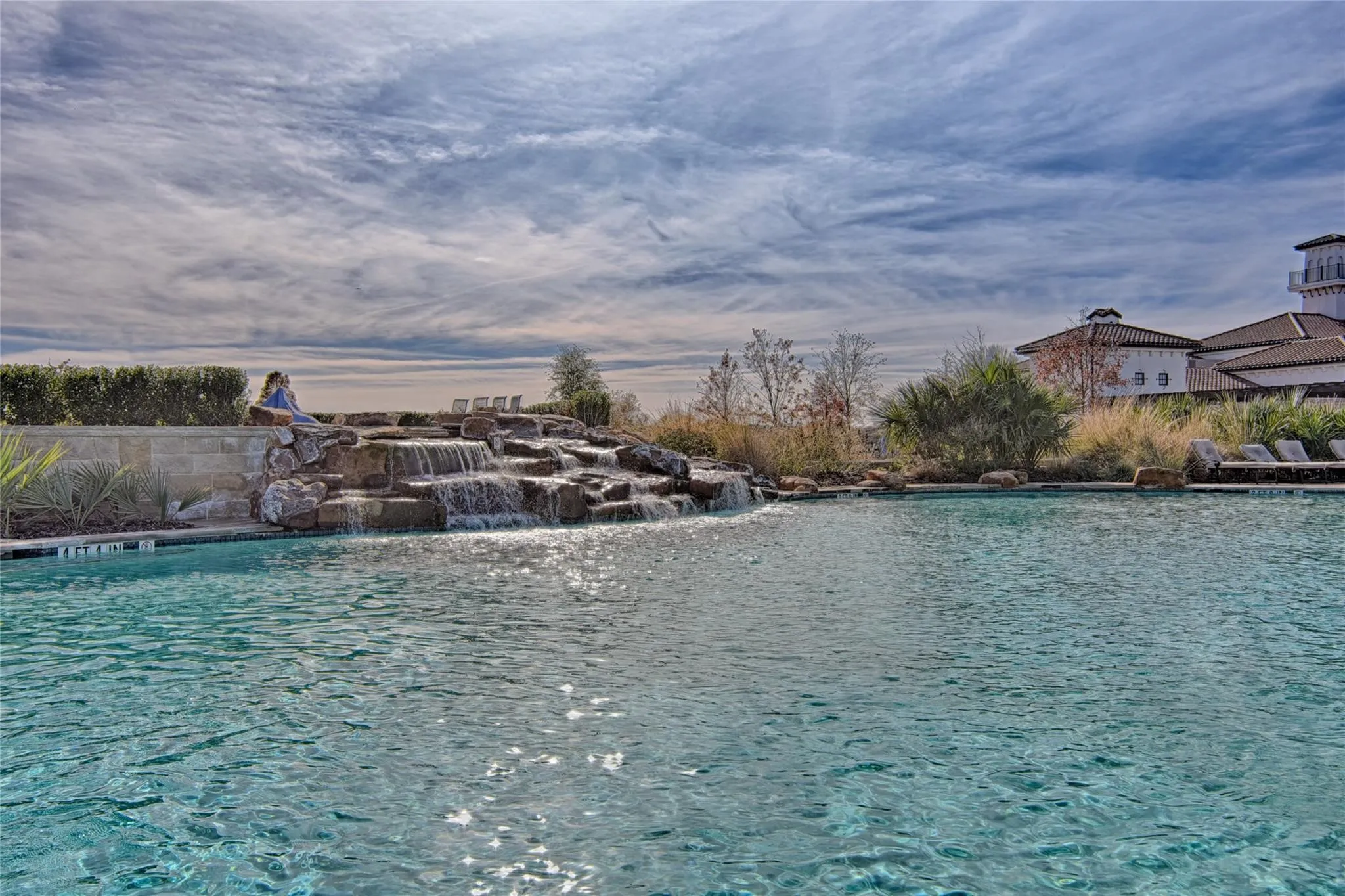 Large resort pool at Viridian.