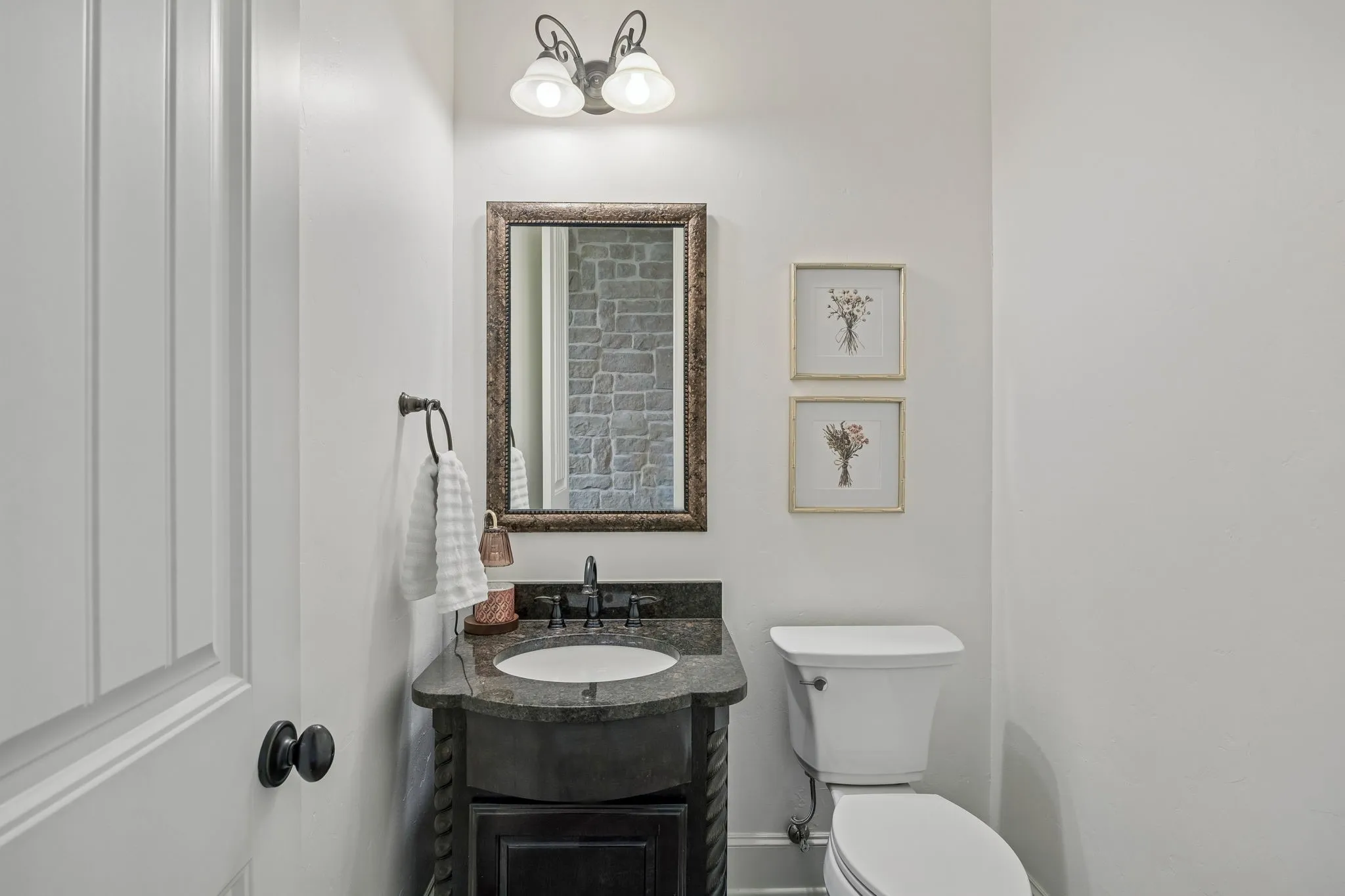 Half bathroom for guests