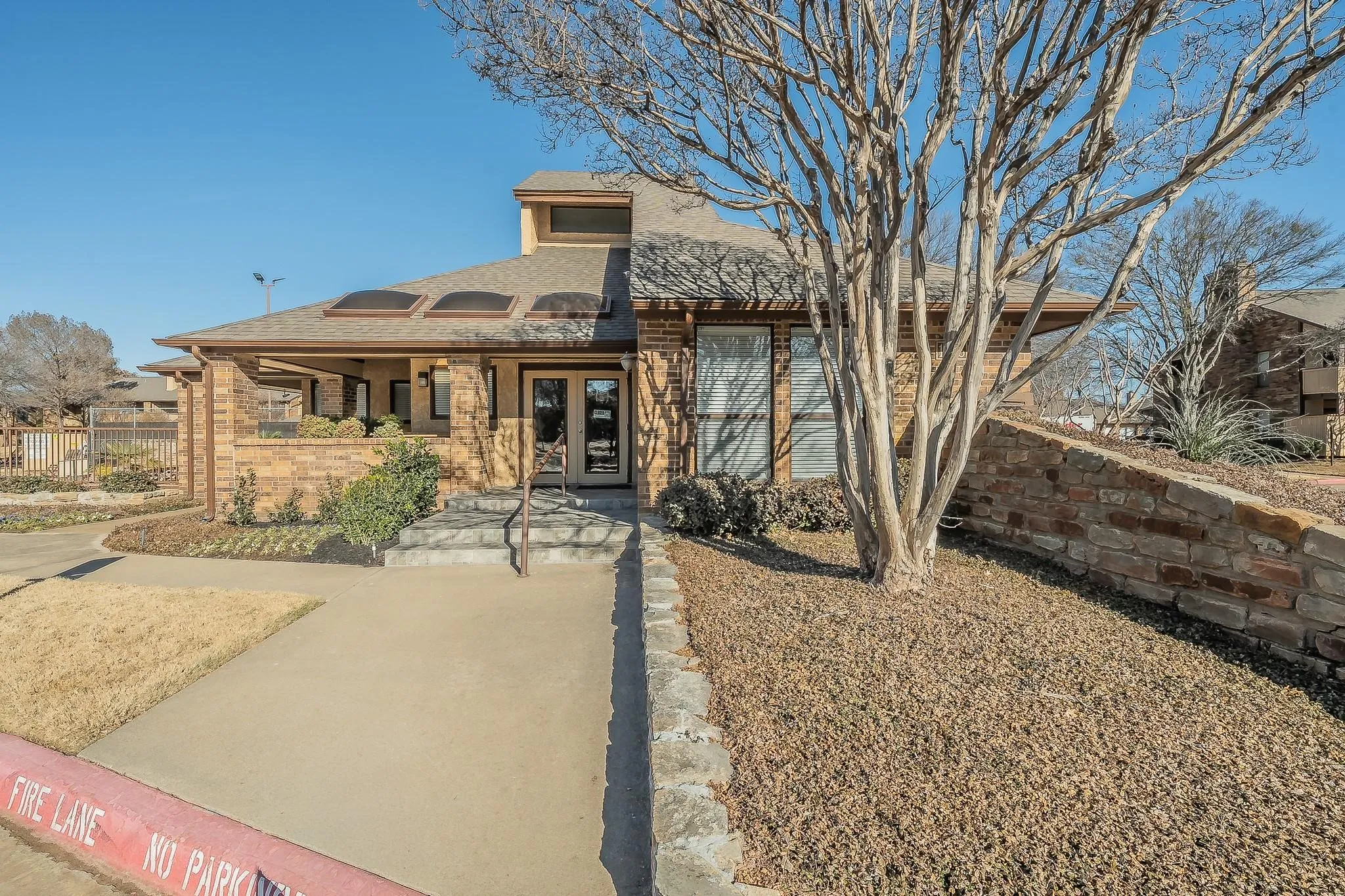 Front of Clubhouse office