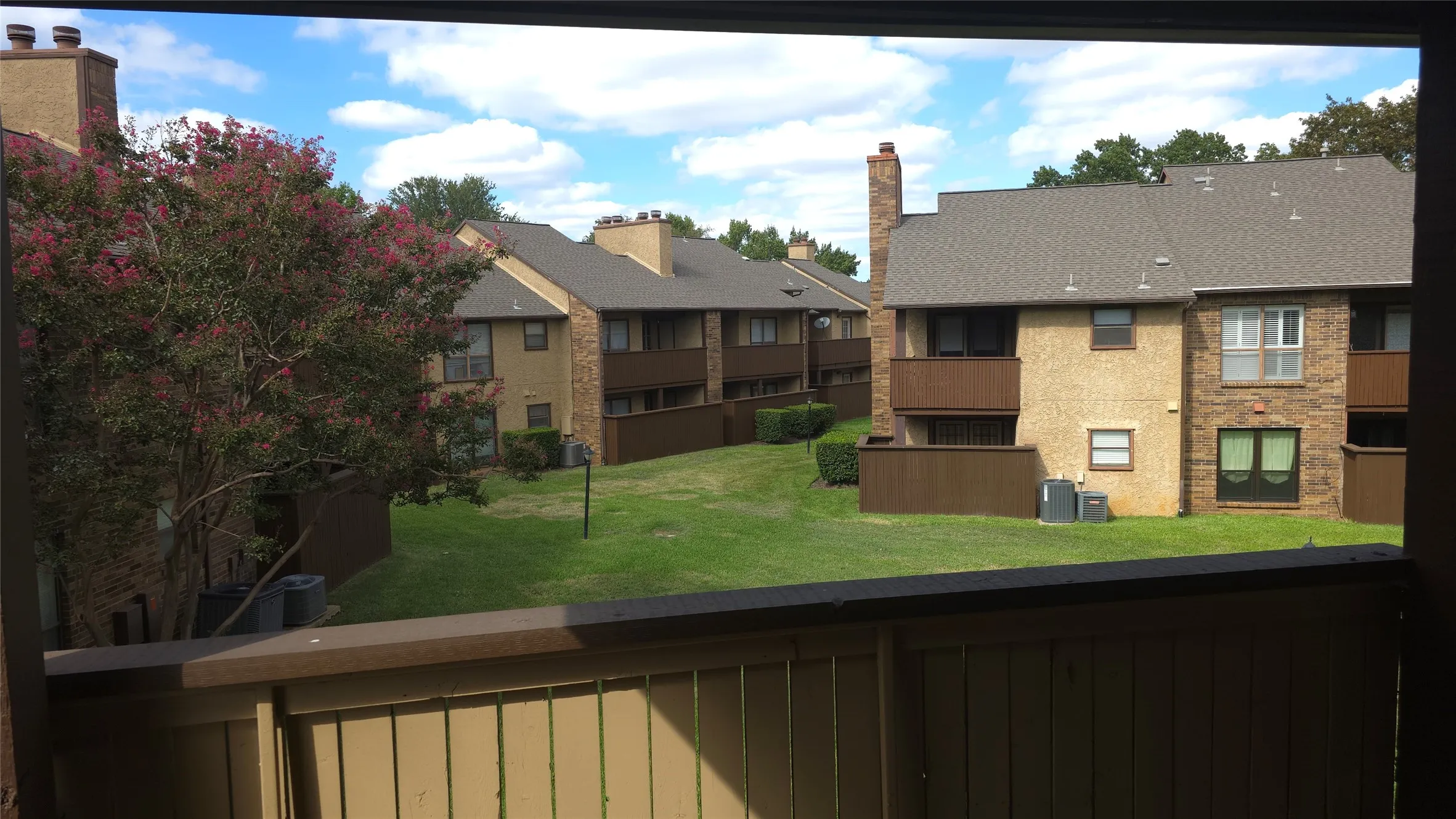 View from balcony