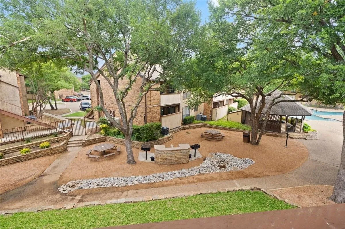Community BBQ area