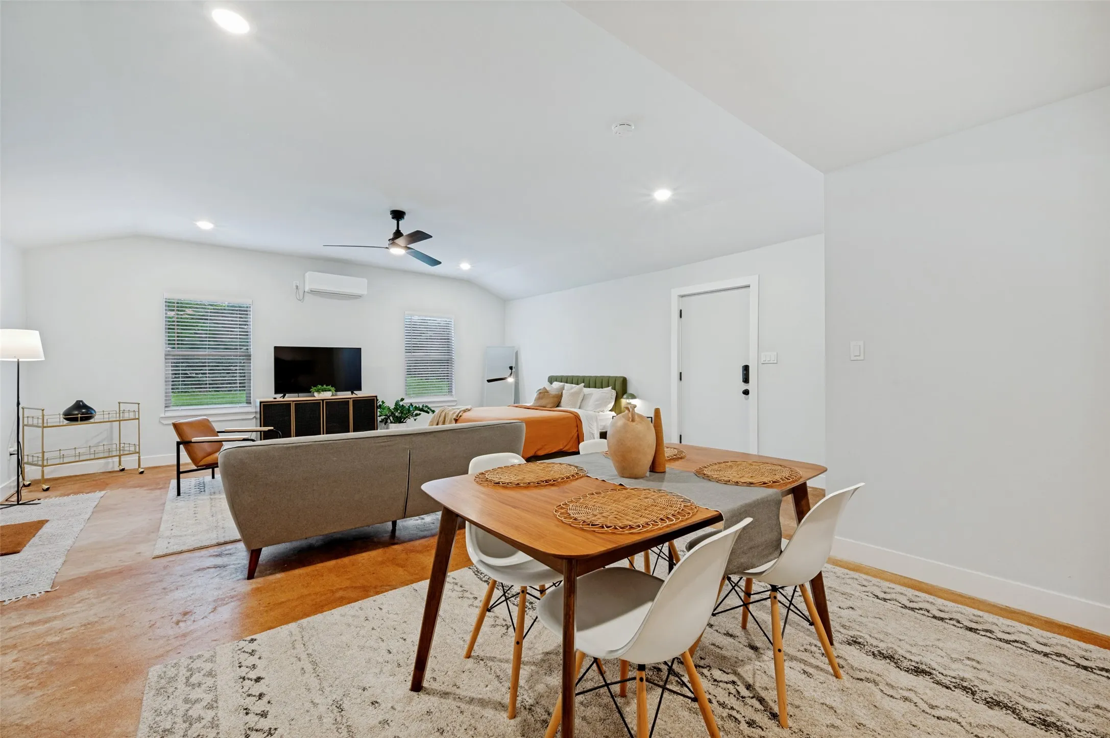 Detached Second Residence | Open Dining + Living Area